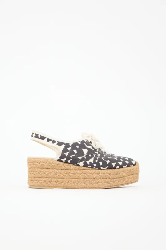 Heart Platform Espadrille Sandal made by Stella McCartney