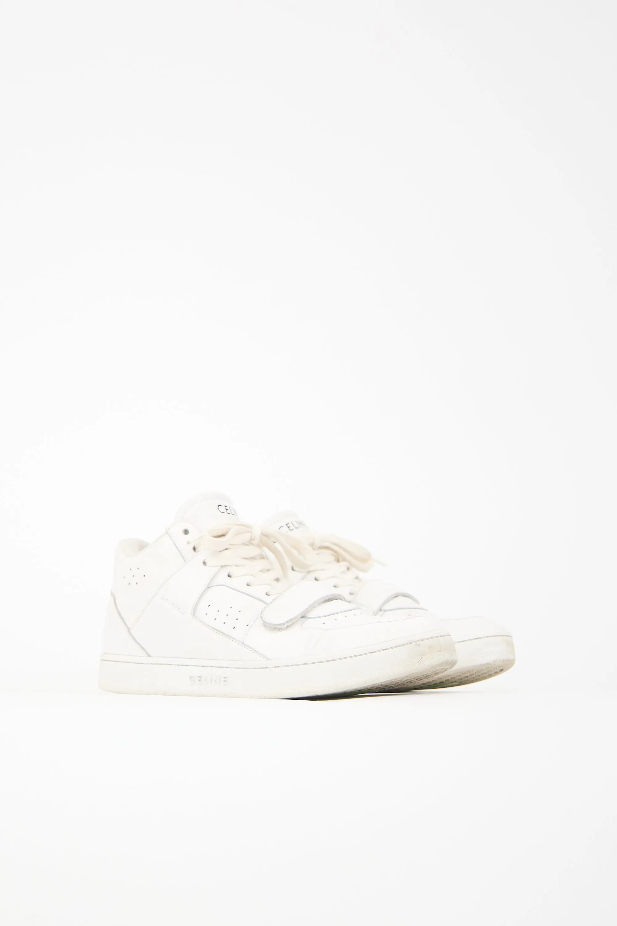Leather CT-02 Mid Sneaker sold by VSP Consignment product image thumbnail 2