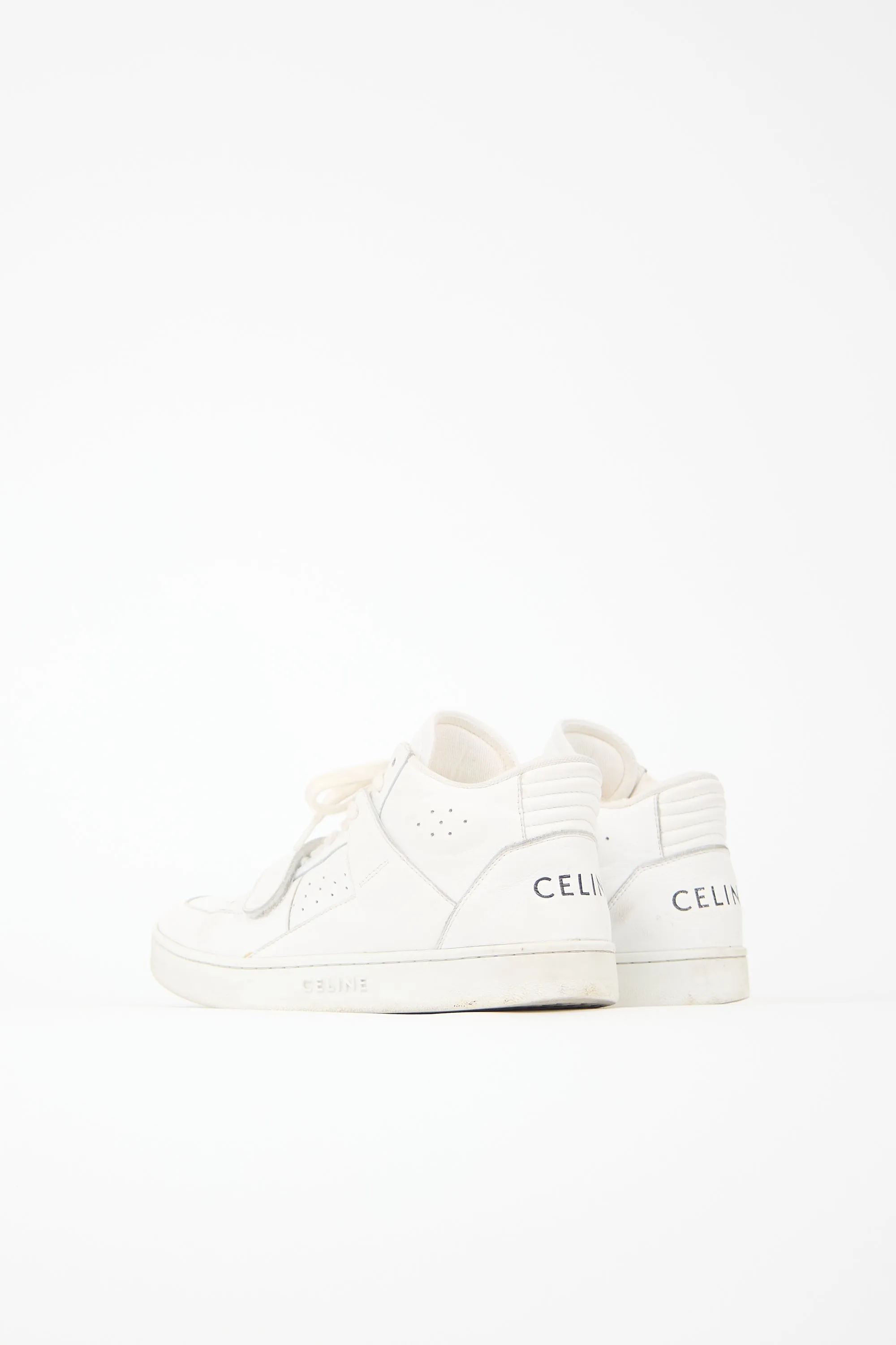 Leather CT-02 Mid Sneaker sold by VSP Consignment product image thumbnail 4