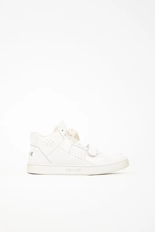 Leather CT-02 Mid Sneaker made by Celine