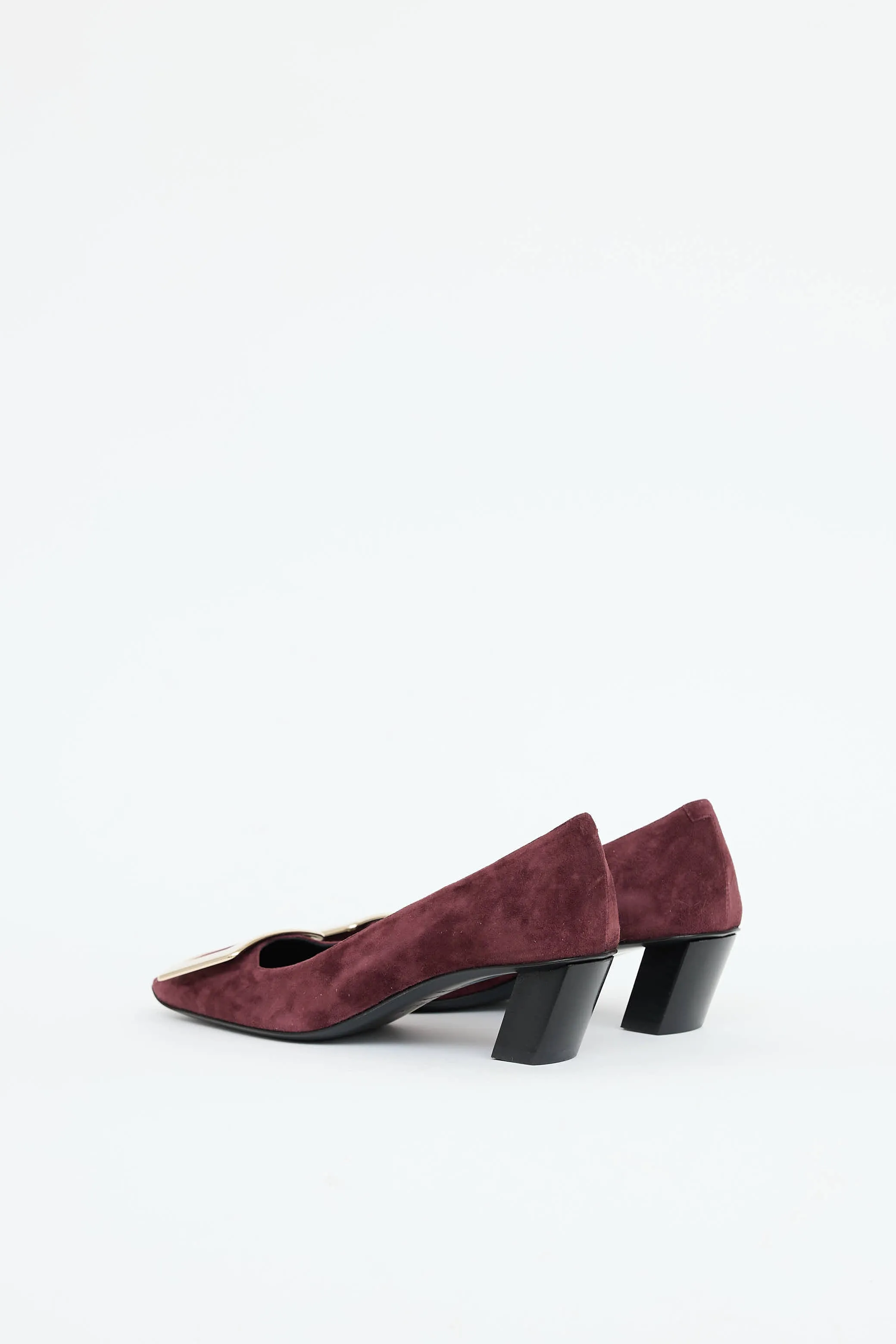 Suede Belle Pump sold by VSP Consignment product image thumbnail 4