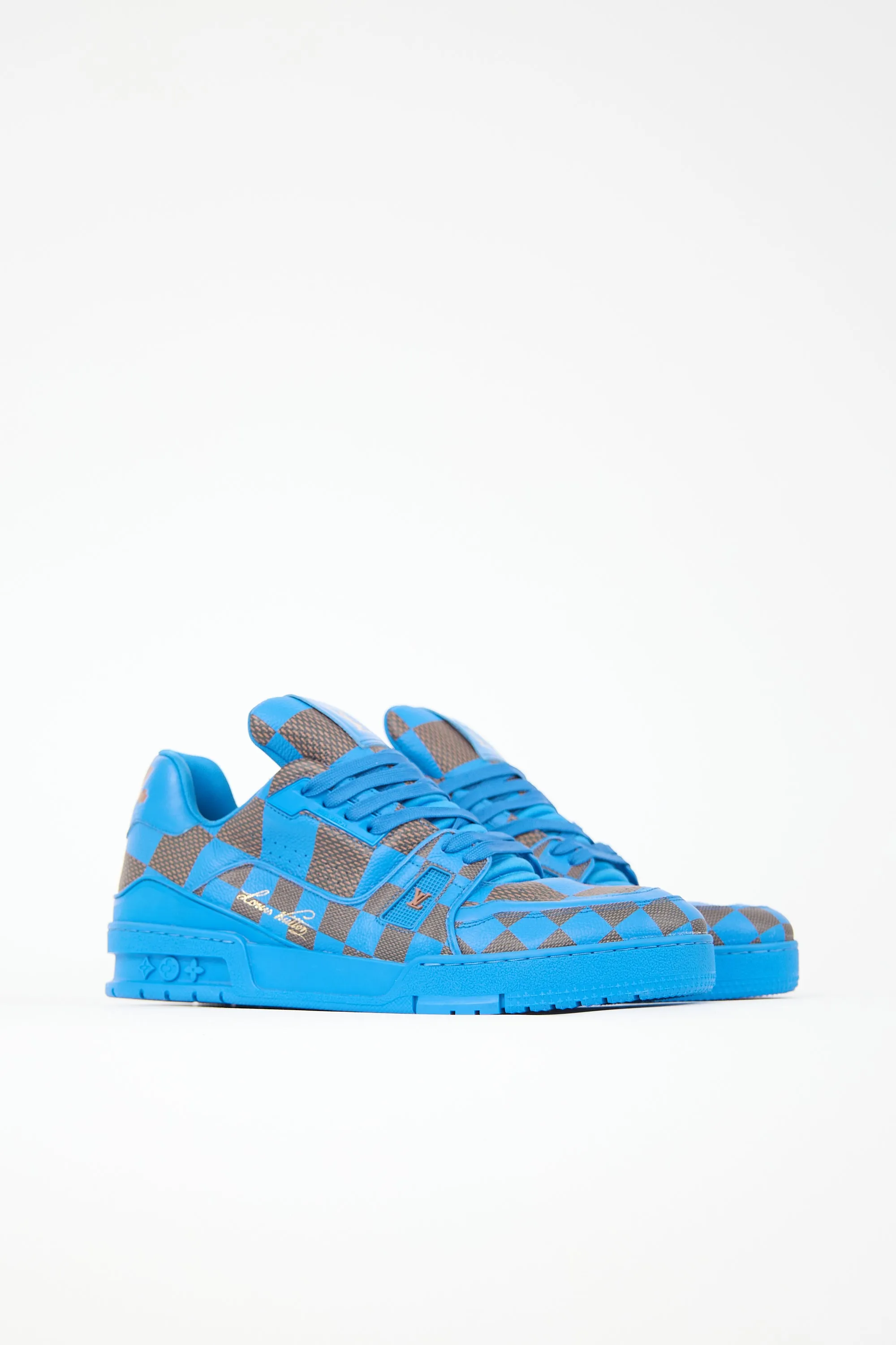 Damier Pop LV Trainer Sneaker sold by VSP Consignment product image thumbnail 3