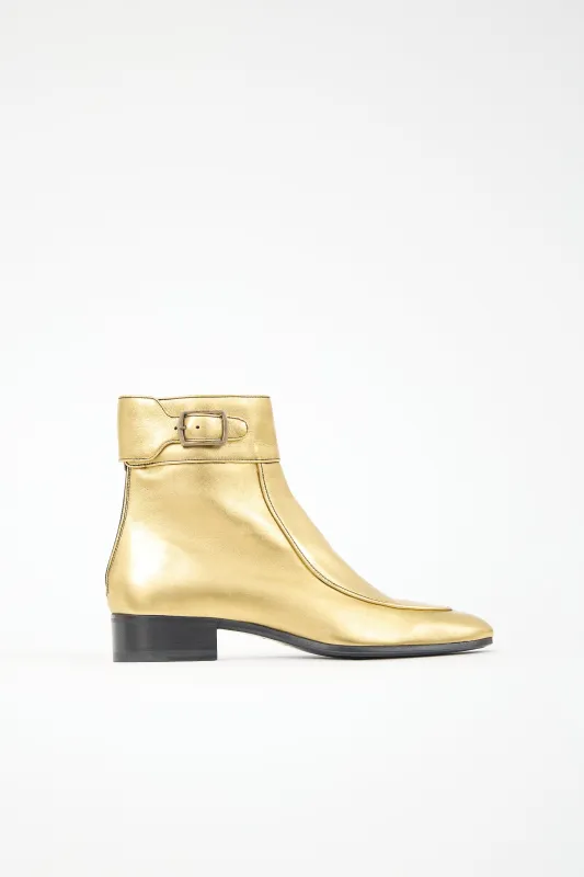 Leather Miles Boot sold by VSP Consignment