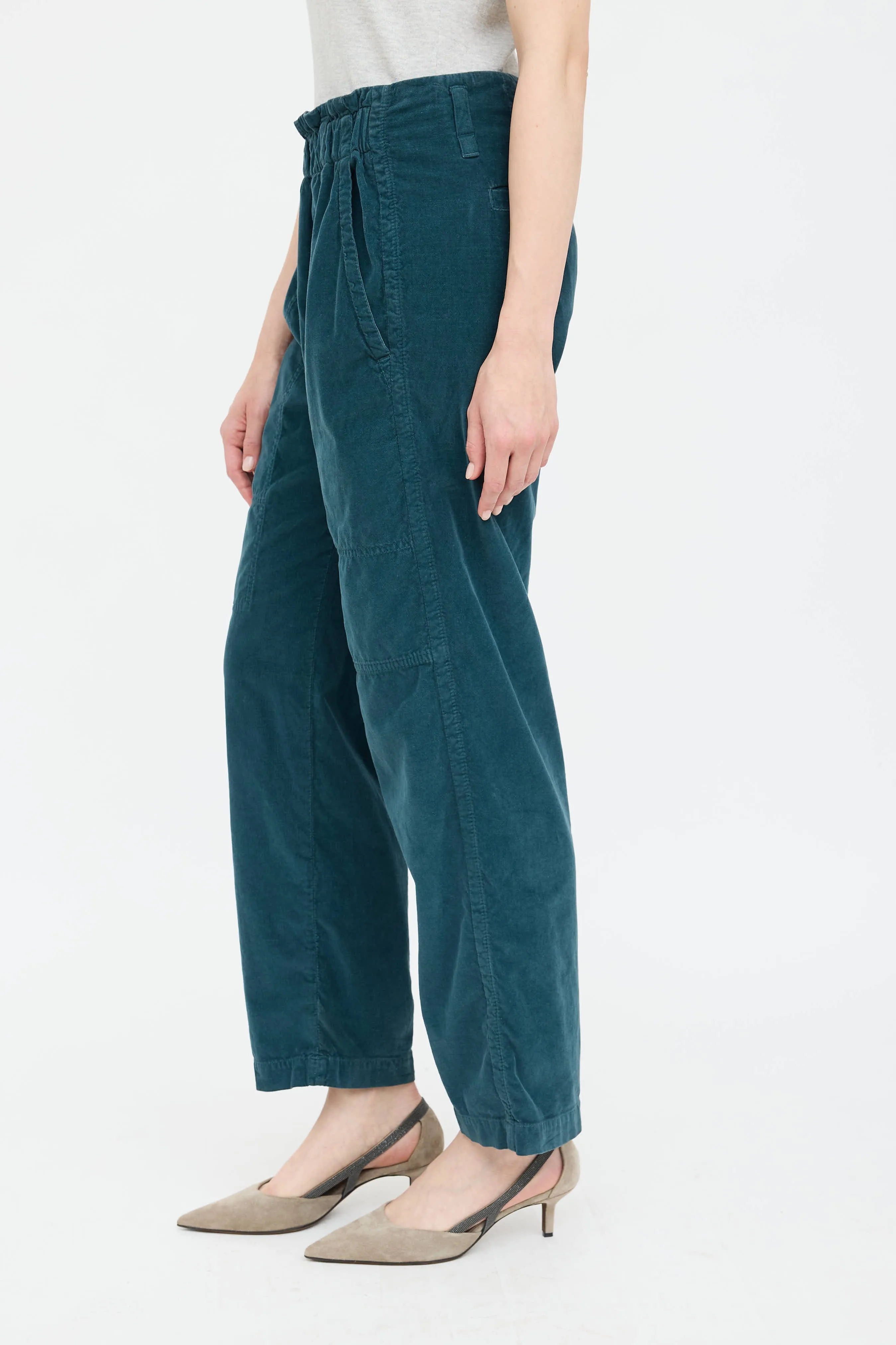 Velour Tapered Trouser sold by VSP Consignment product image thumbnail 3