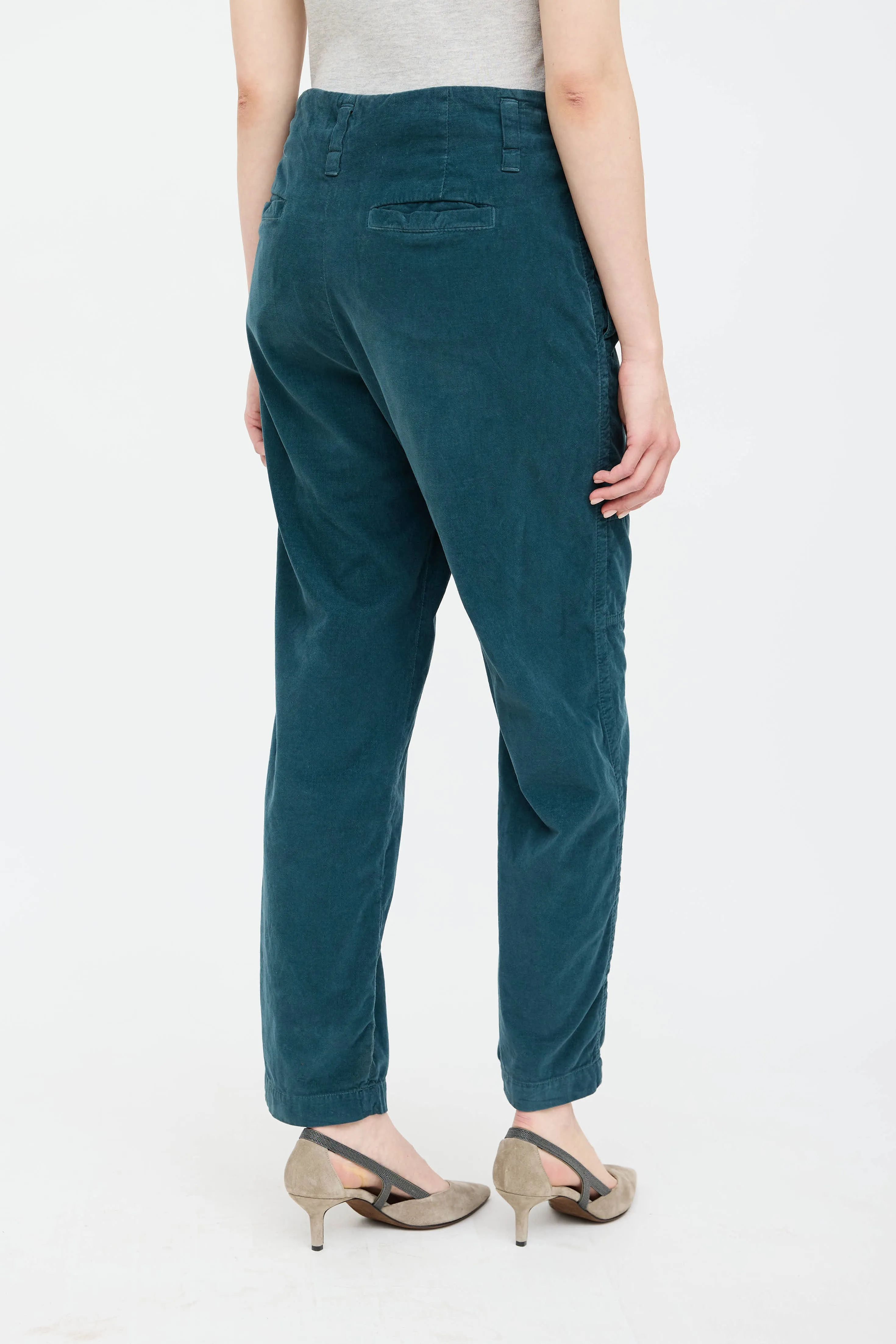 Velour Tapered Trouser sold by VSP Consignment product image thumbnail 4