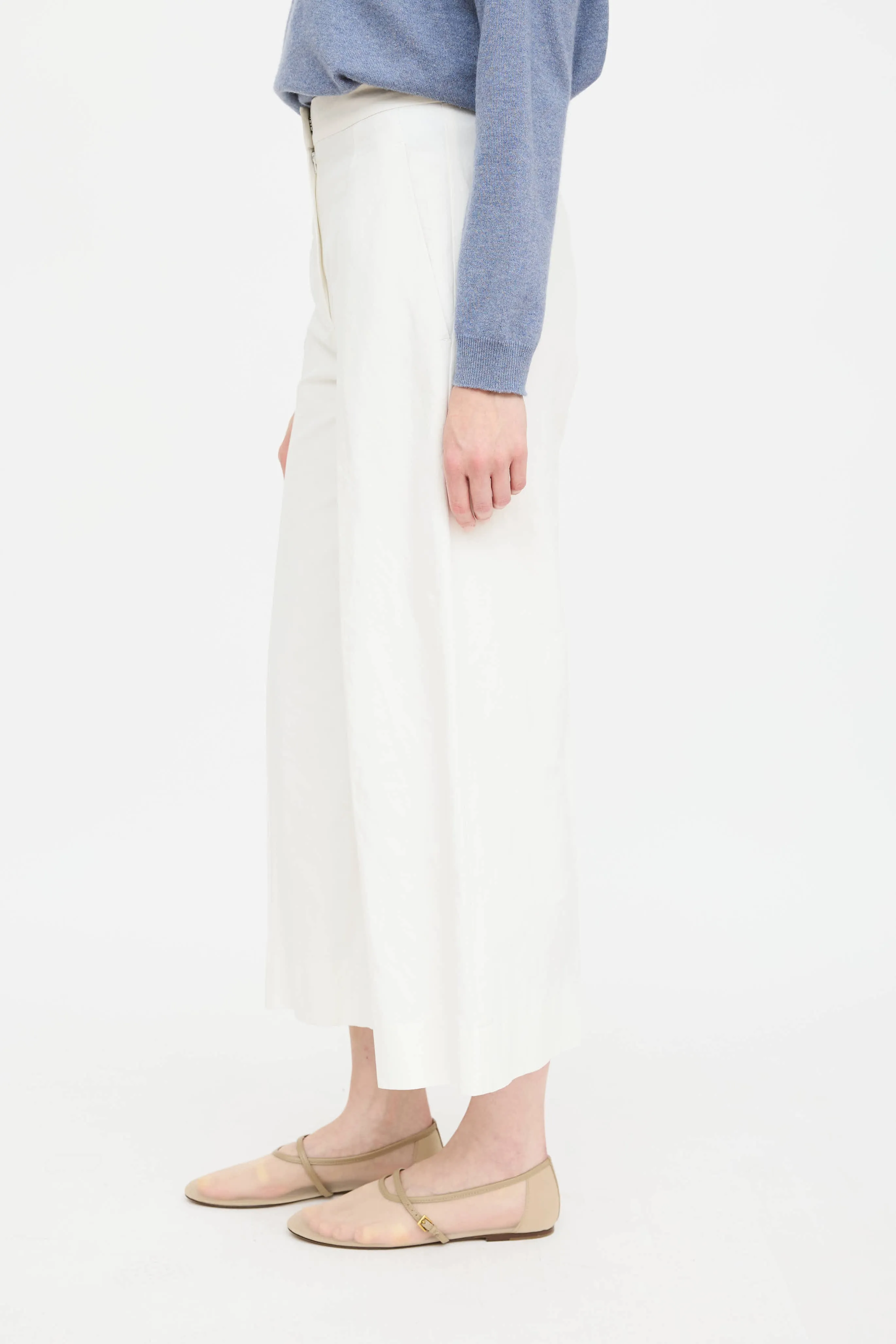 Wide Leg Pleated Trouser sold by VSP Consignment product image thumbnail 3