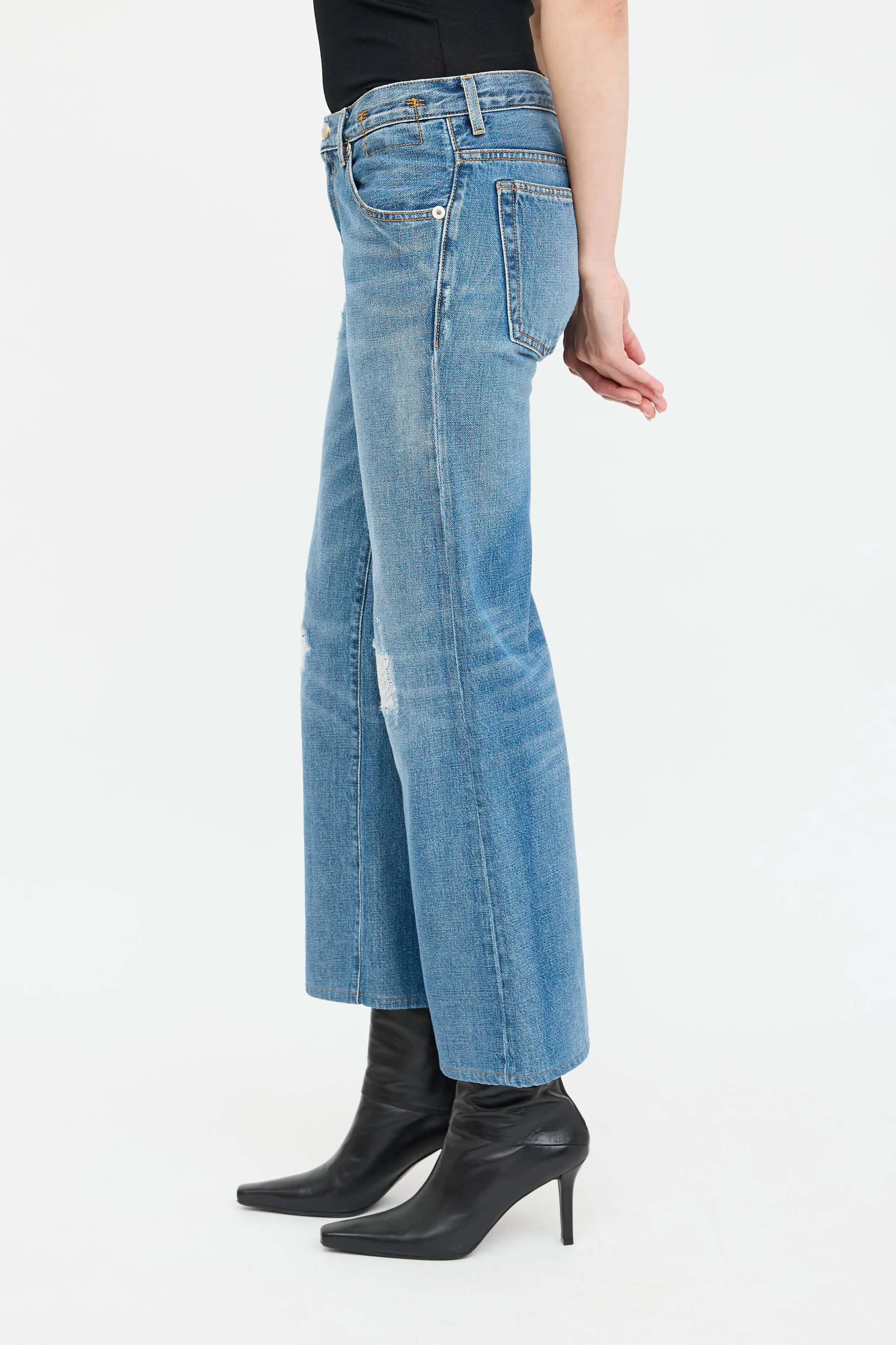 Flared Distressed Jane Jeans sold by VSP Consignment product image thumbnail 3