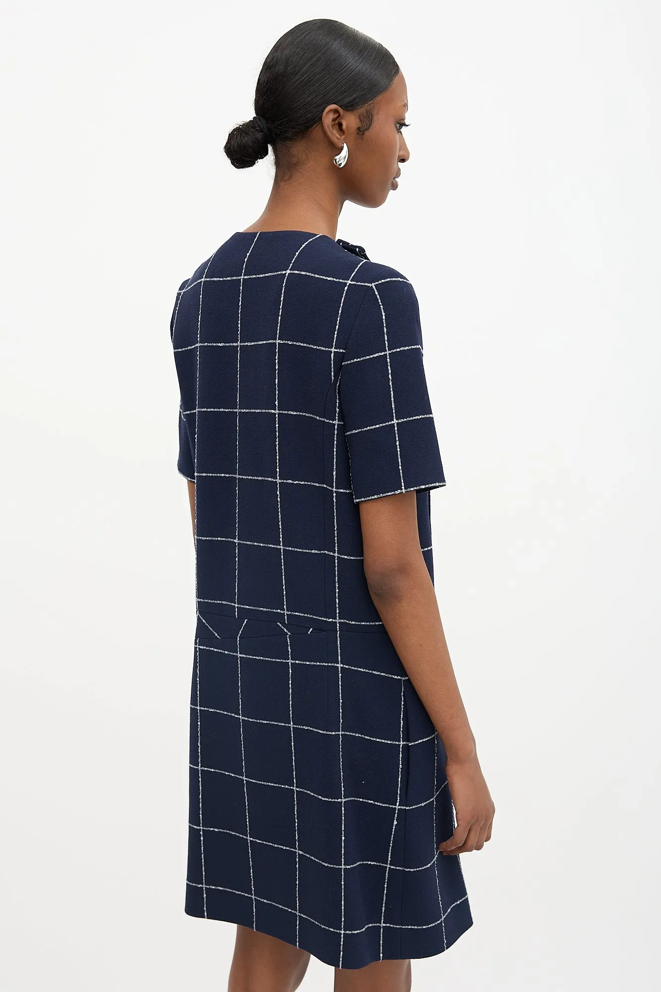 2016 Wool Crepe Dress sold by VSP Consignment product image thumbnail 4