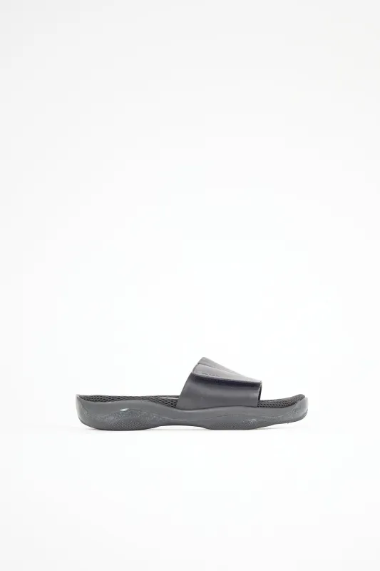 Sport Leather & Mesh Slide sold by VSP Consignment