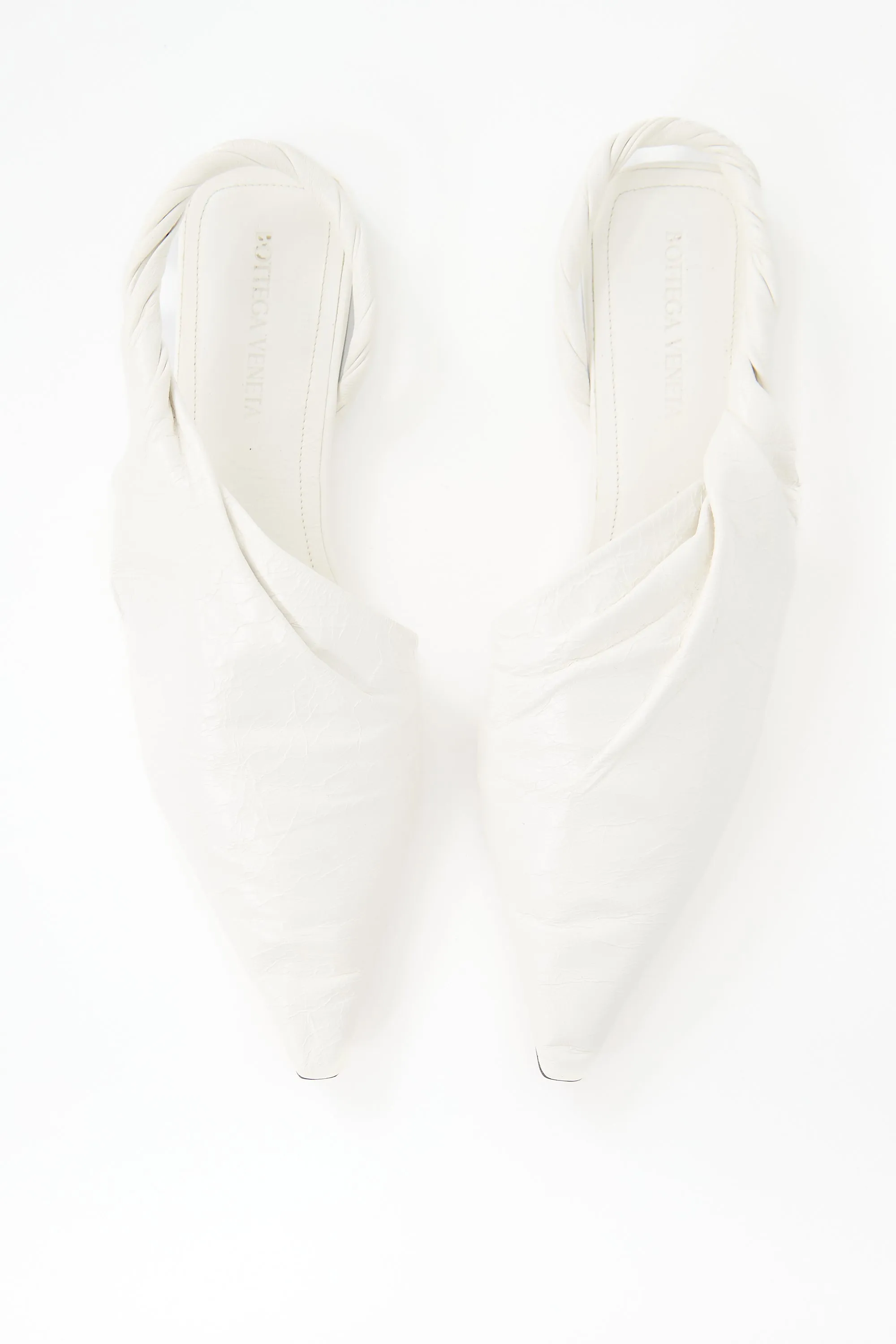 Leather Twist Slingback Flat sold by VSP Consignment product image thumbnail 2