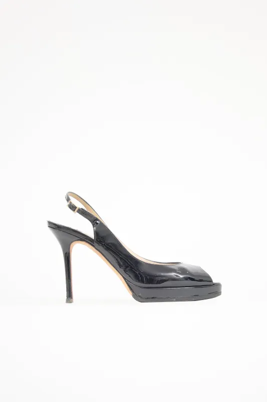 Patent Leather Nova Pump sold by VSP Consignment