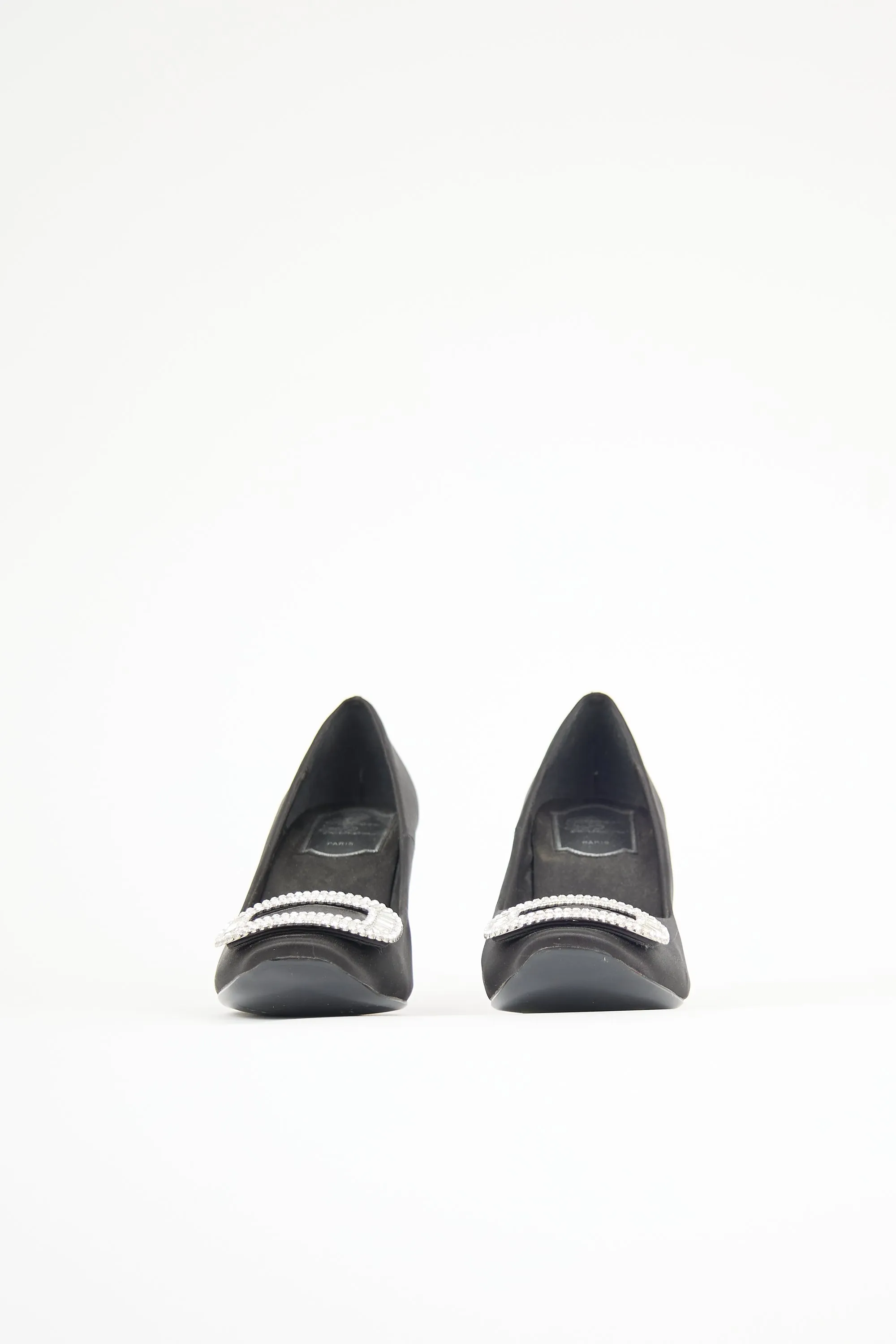 Satin Belle De Nuit Pump sold by VSP Consignment product image thumbnail 3