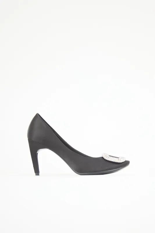 Satin Belle De Nuit Pump sold by VSP Consignment