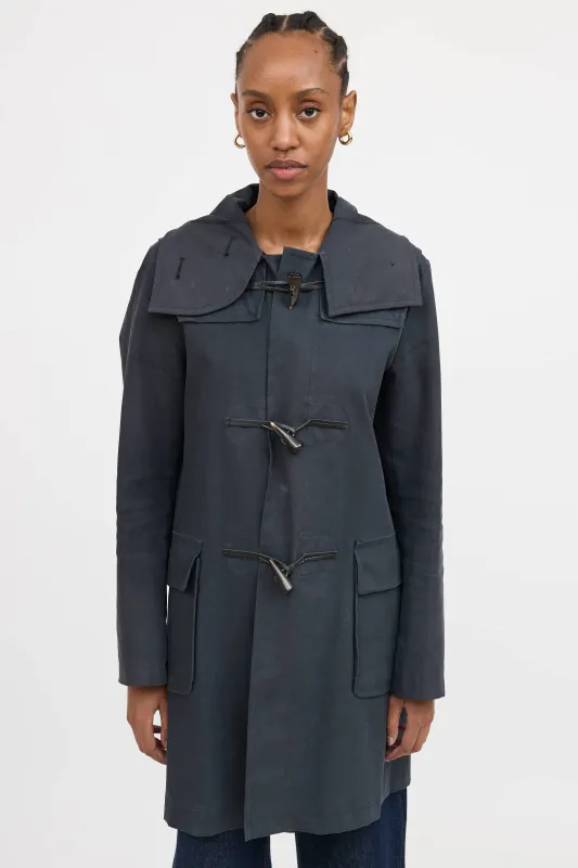 Hooded Toggle Coat sold by VSP Consignment