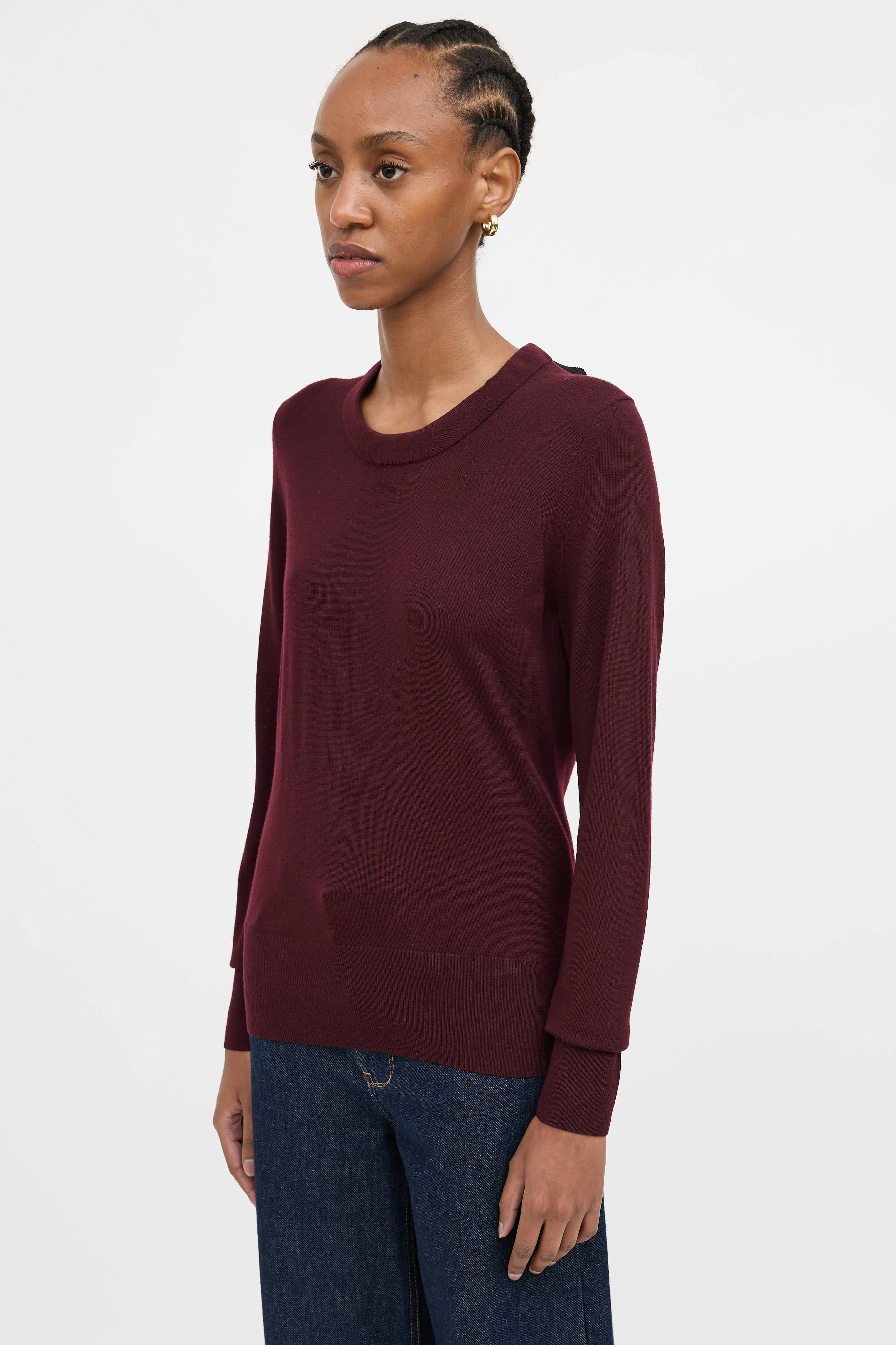 Wool Bow Top sold by VSP Consignment product image thumbnail 3
