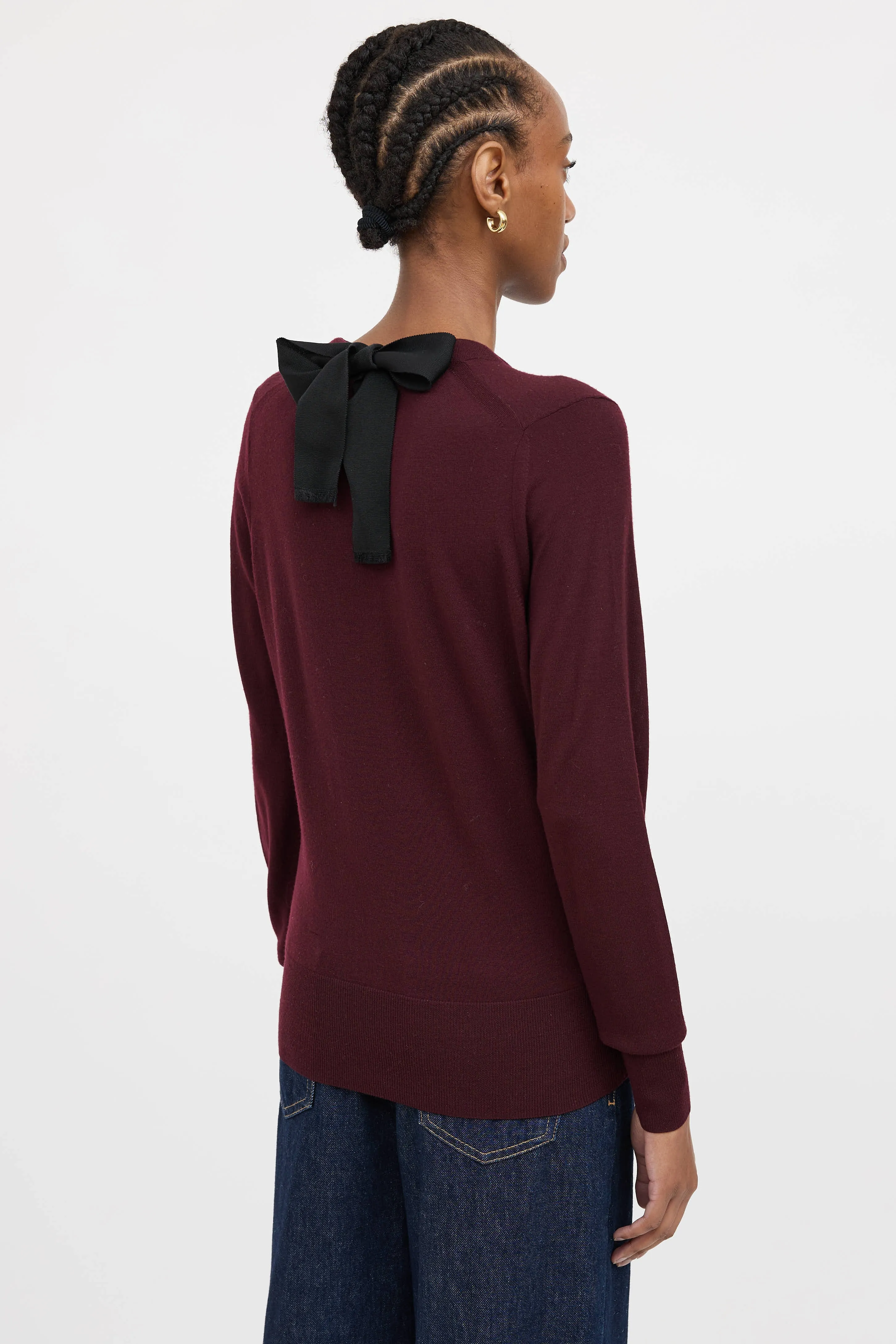 Wool Bow Top sold by VSP Consignment product image thumbnail 4