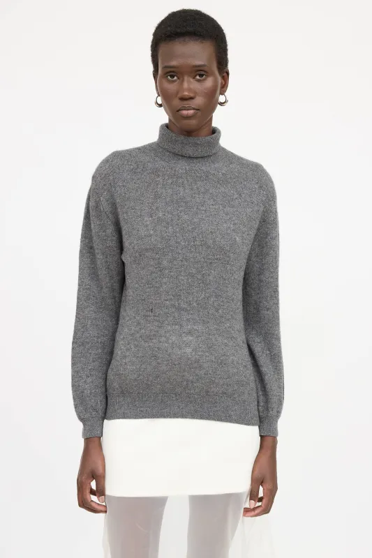 Cashmere Turtleneck Sweater made by KHAITE