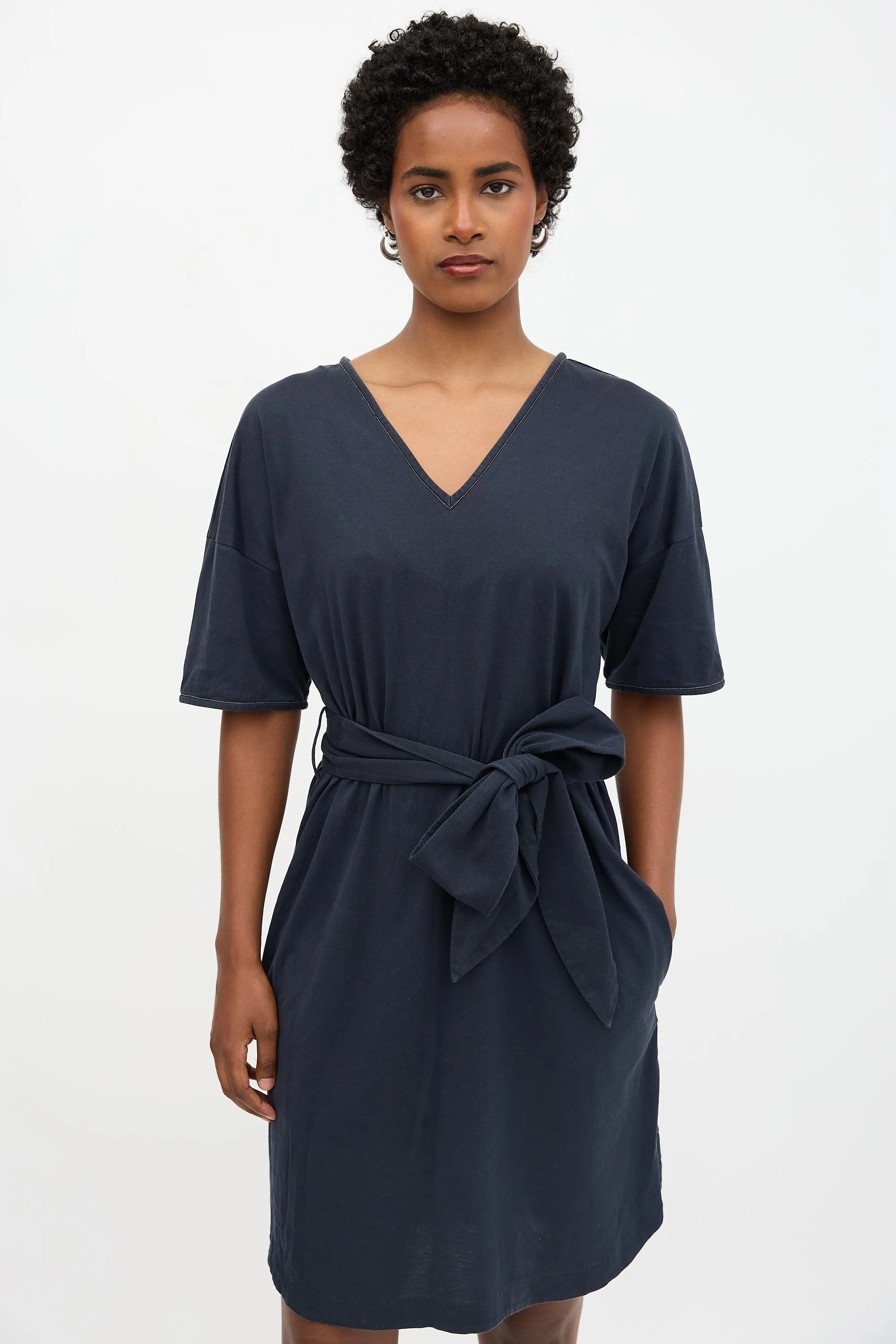 Monili Belted T-Shirt Dress sold by VSP Consignment product image thumbnail 2