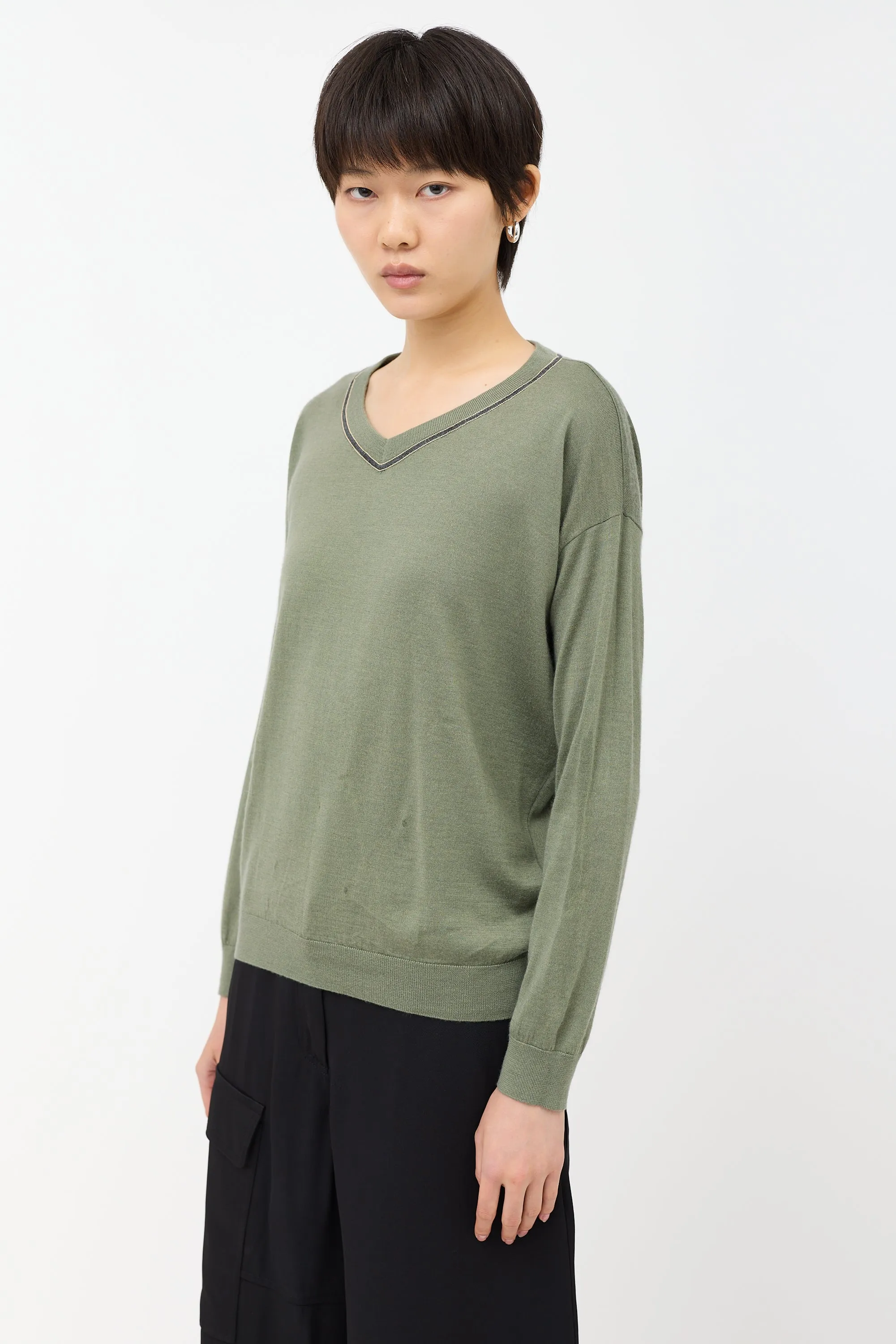 Cashmere & Silk Monili Sweater sold by VSP Consignment product image thumbnail 4