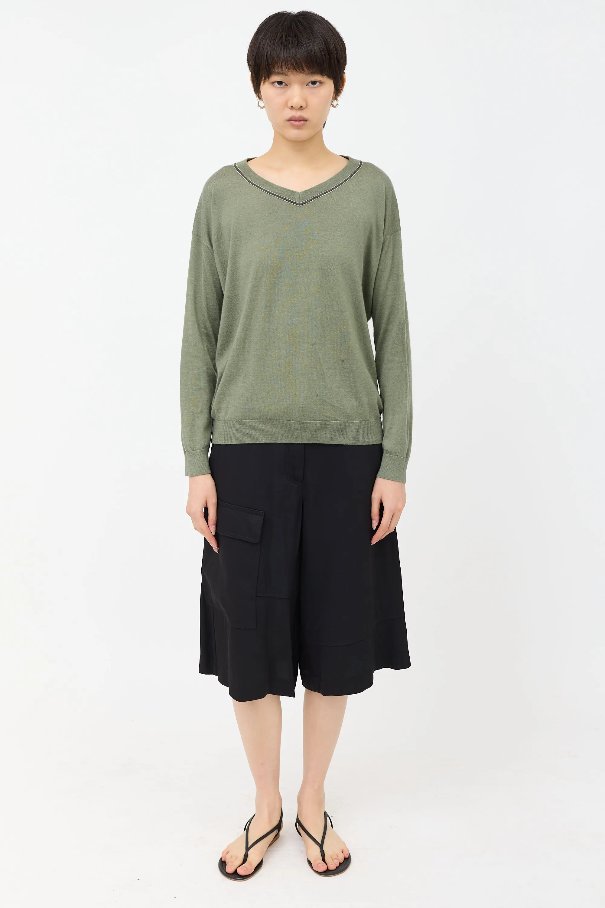 Cashmere & Silk Monili Sweater sold by VSP Consignment product image thumbnail 2