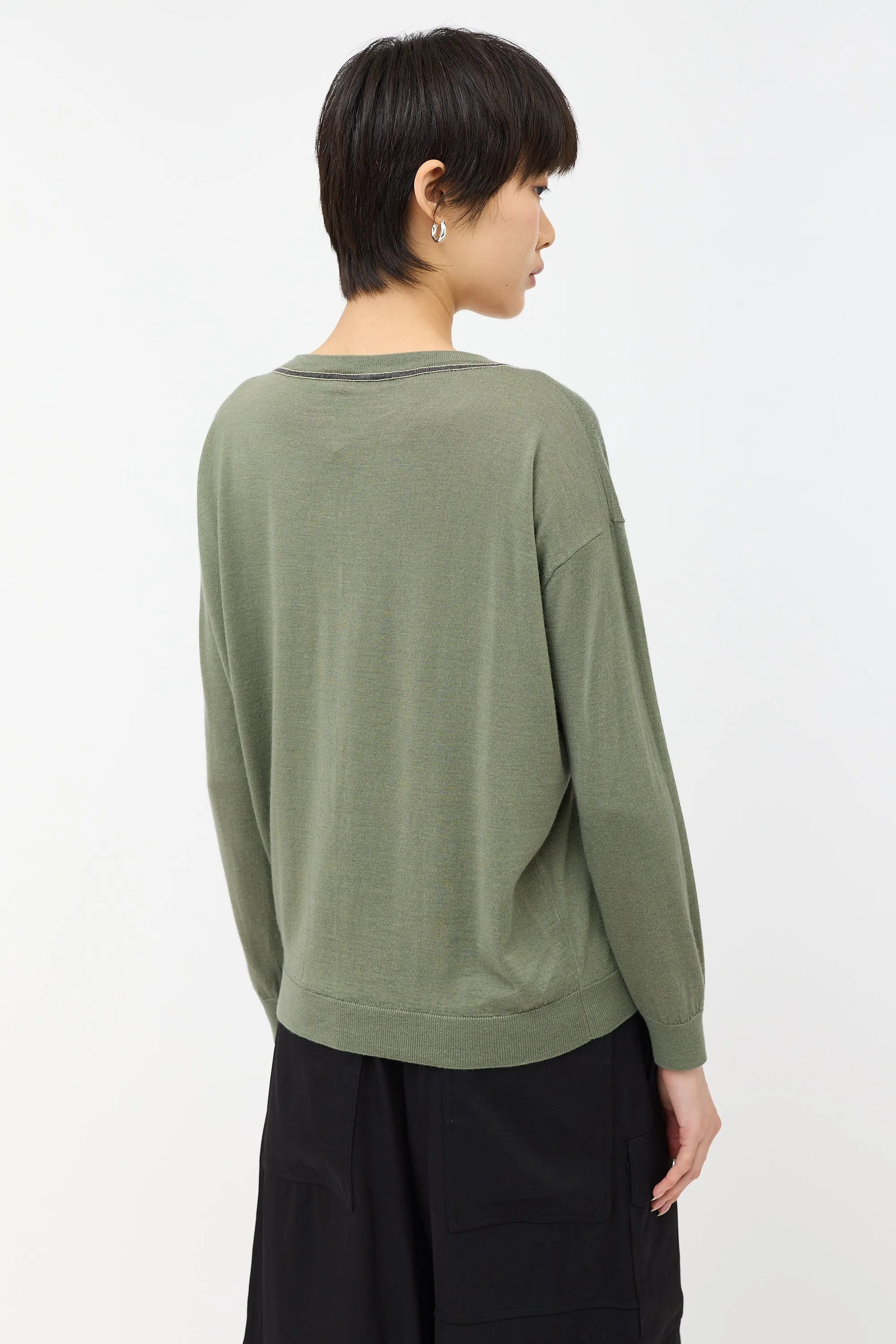 Cashmere & Silk Monili Sweater sold by VSP Consignment product image thumbnail 5