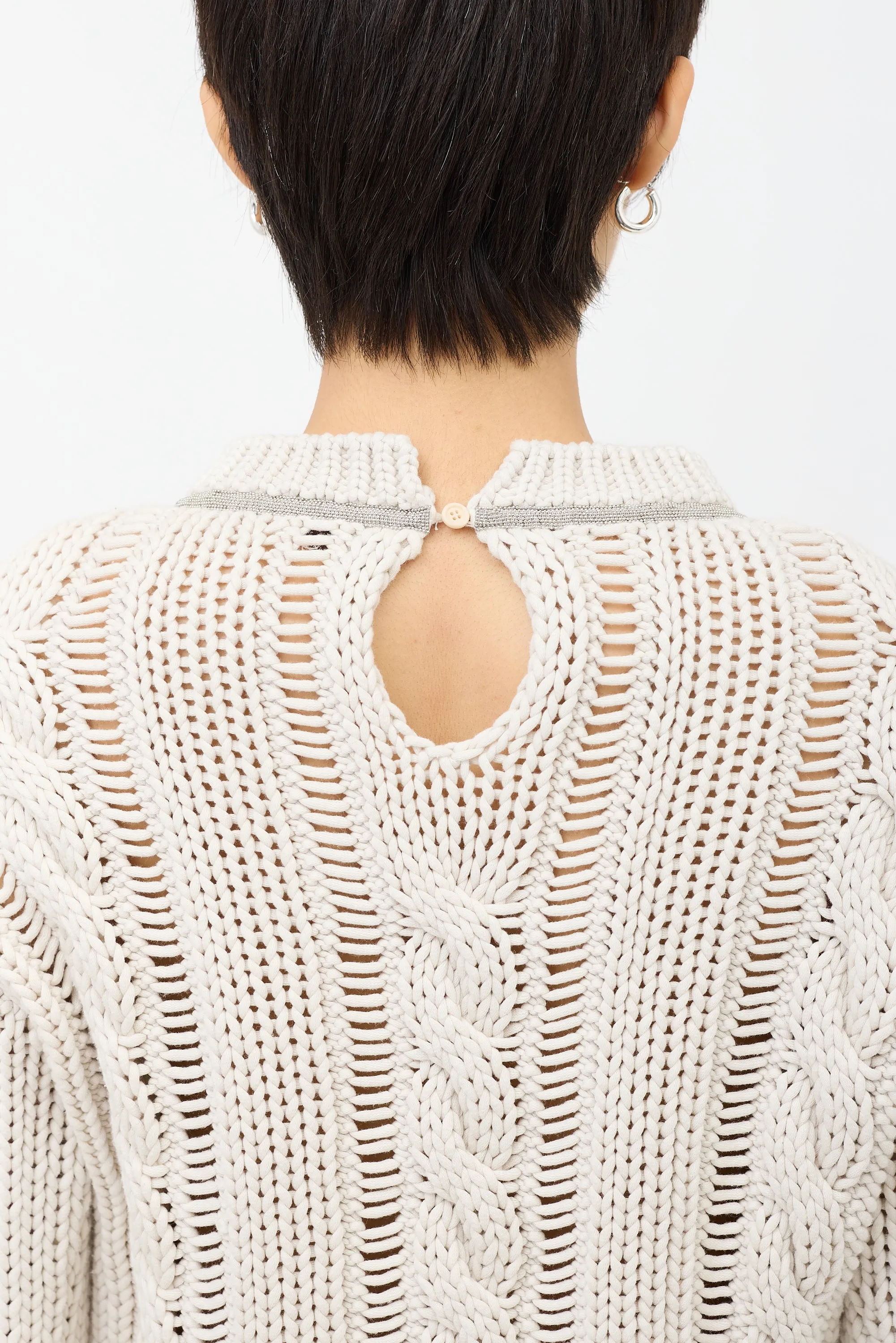 Cable Knit Monili Sweater sold by VSP Consignment product image thumbnail 5