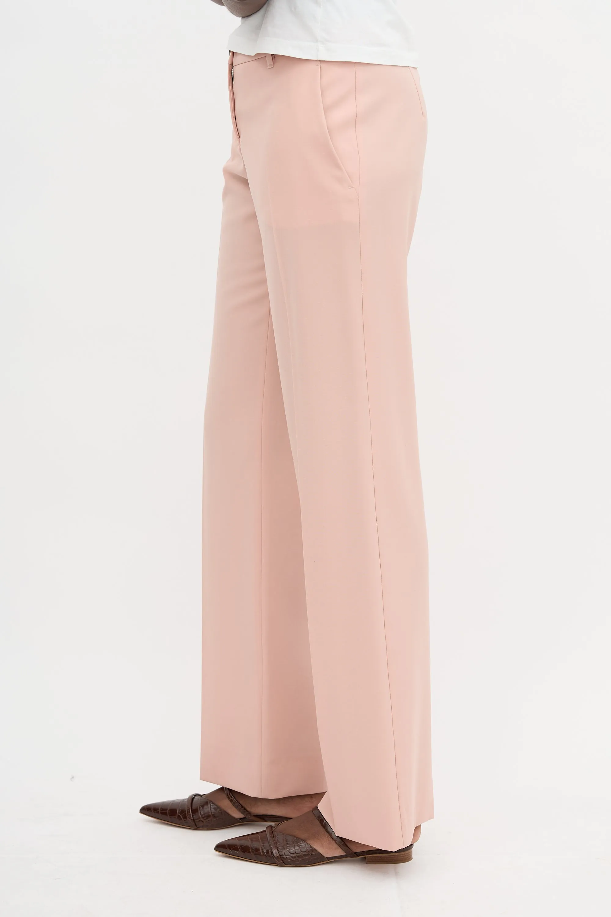 Wool Wide Leg Trouser sold by VSP Consignment product image thumbnail 3