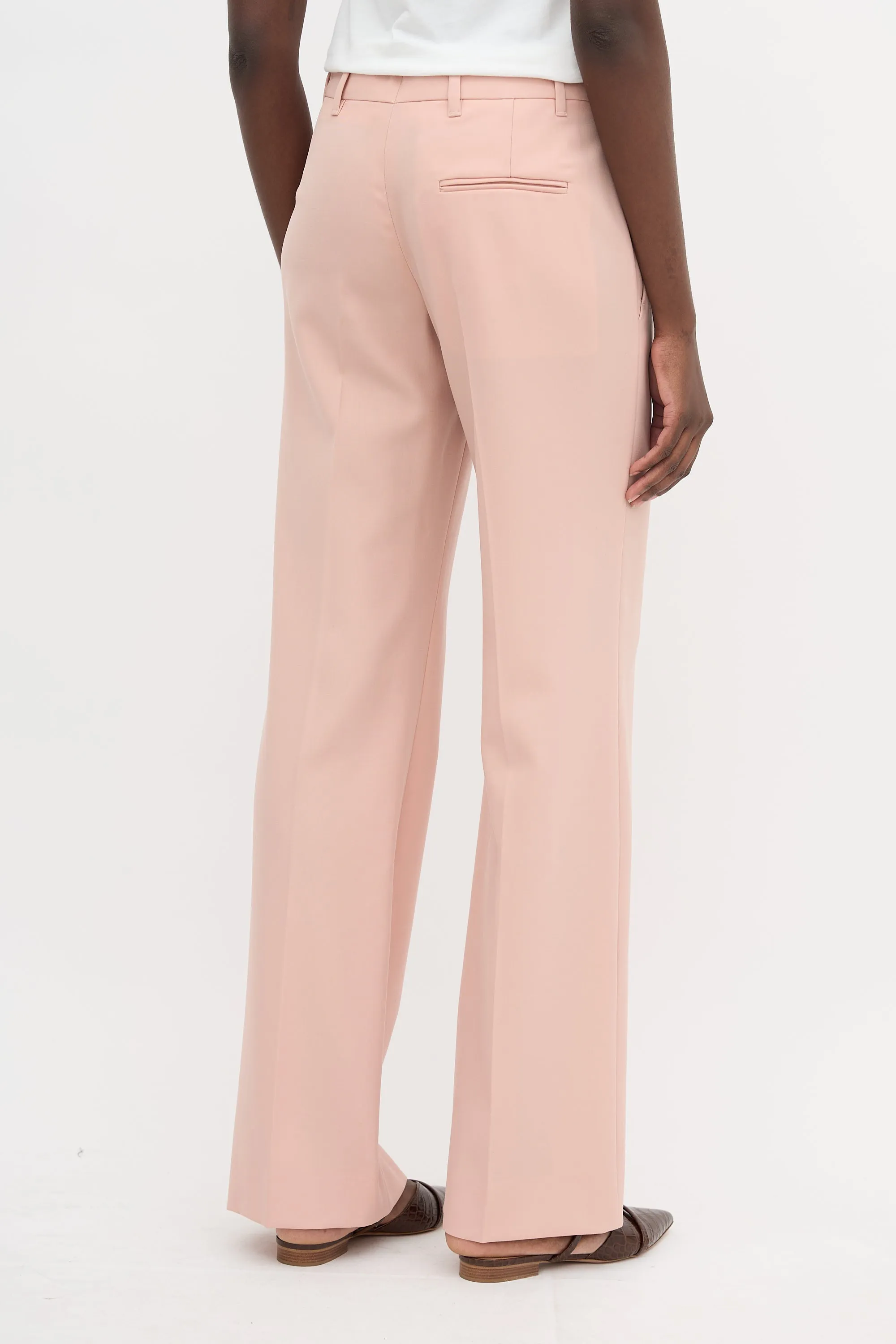 Wool Wide Leg Trouser sold by VSP Consignment product image thumbnail 4