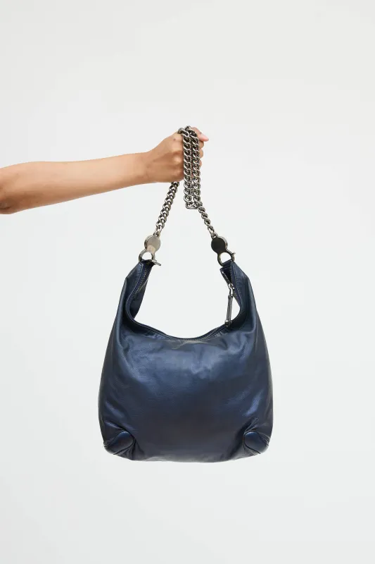 Leather Galaxy Shoulder Bag sold by VSP Consignment