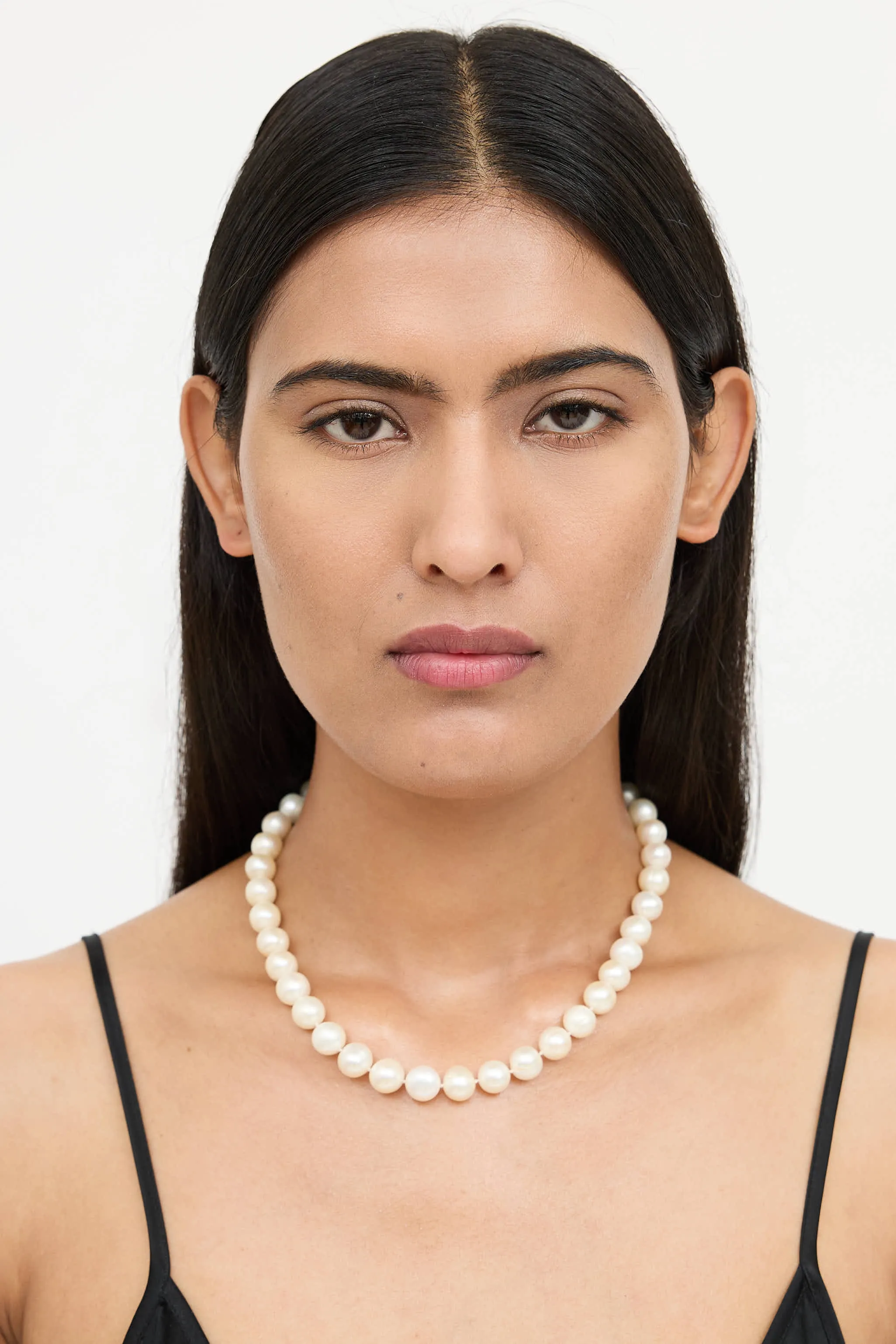 14K Gold Pearl Necklace sold by VSP Consignment product image thumbnail 2