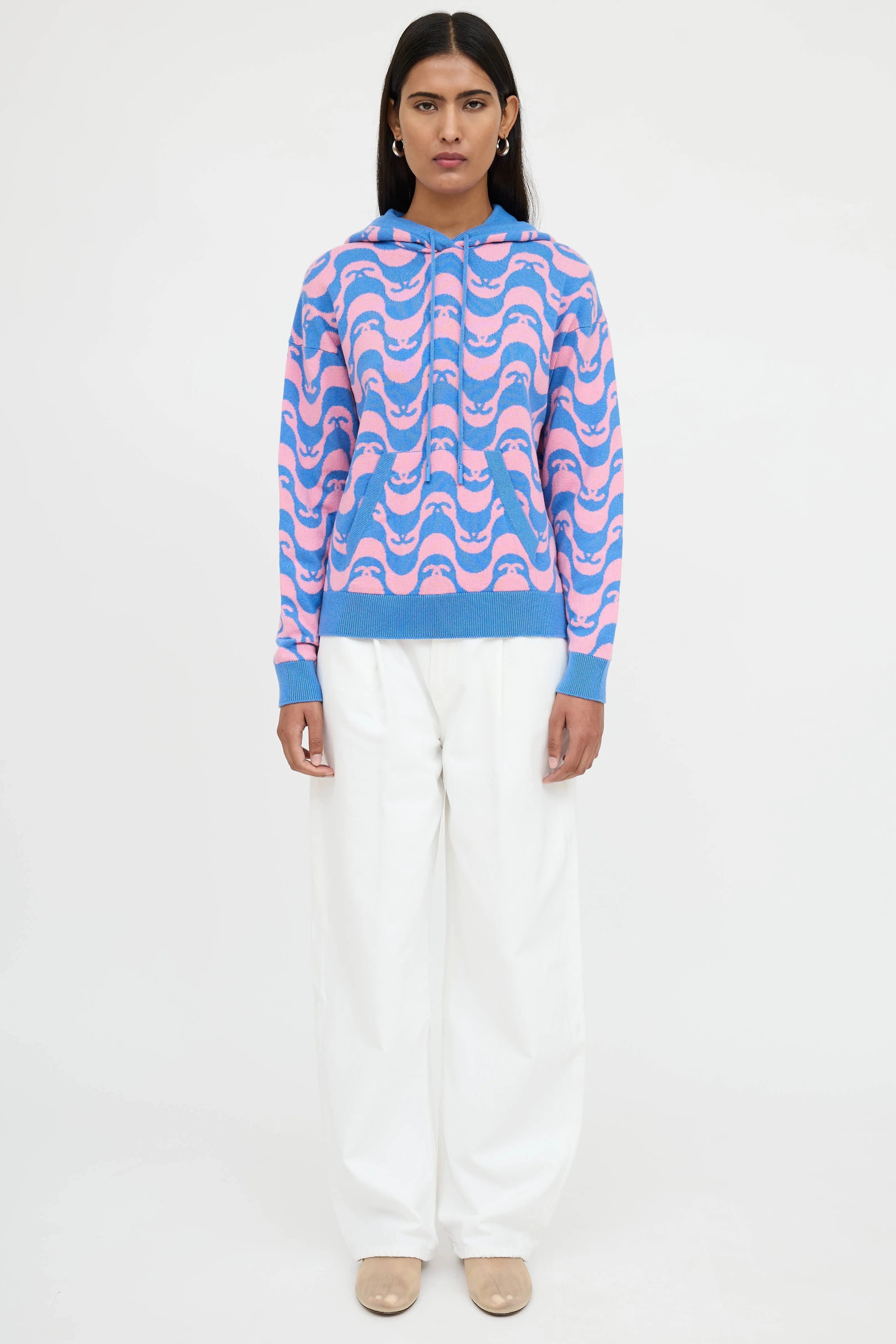 Spring 2021 Cashmere Knit Logo Hoodie sold by VSP Consignment product image thumbnail 2
