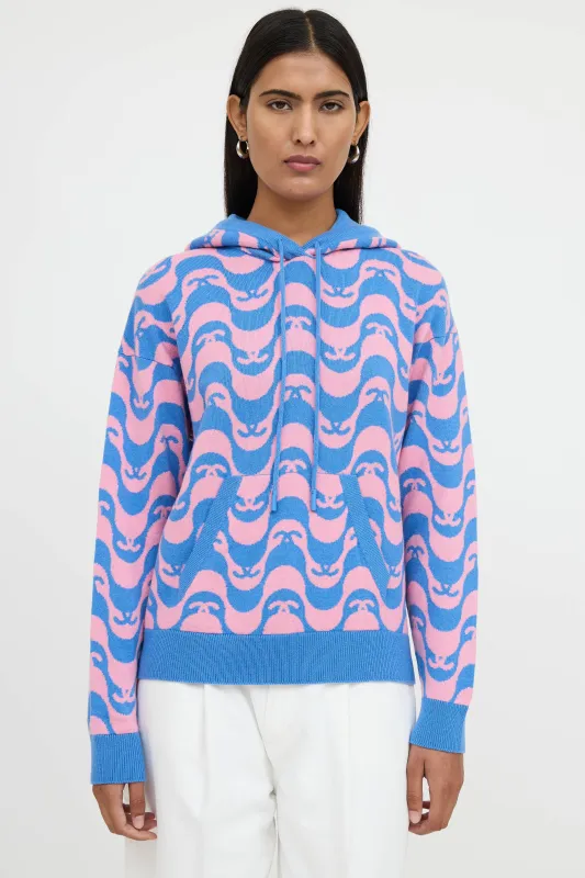 Spring 2021 Cashmere Knit Logo Hoodie made by Chanel