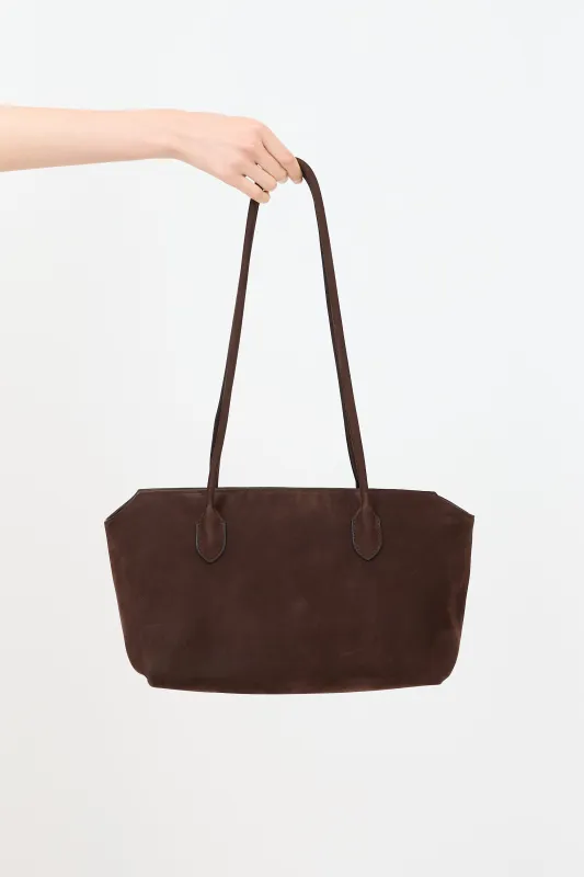 Suede Terrasse Shoulder Bag made by The Row