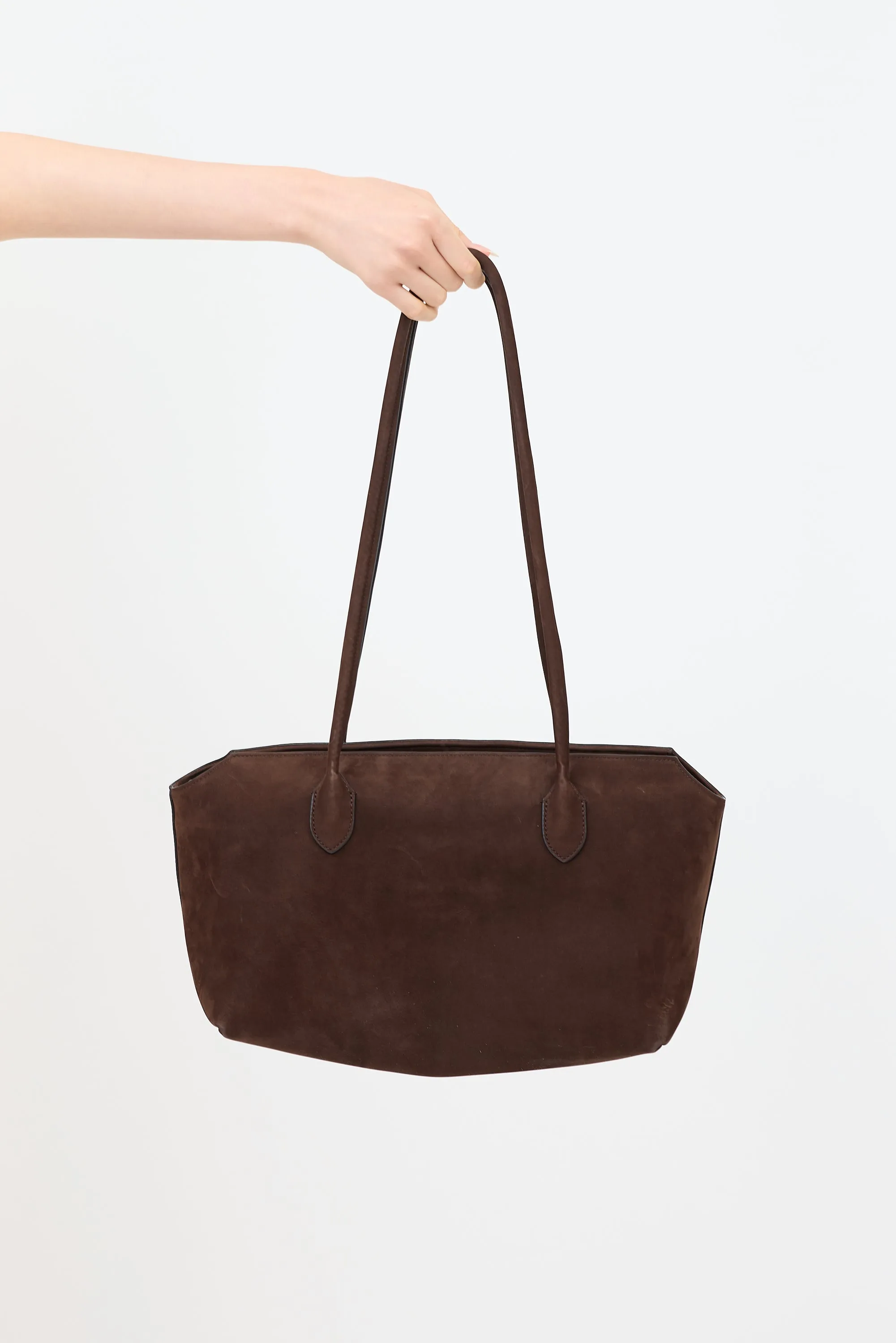 Suede Terrasse Shoulder Bag sold by VSP Consignment product image thumbnail 3