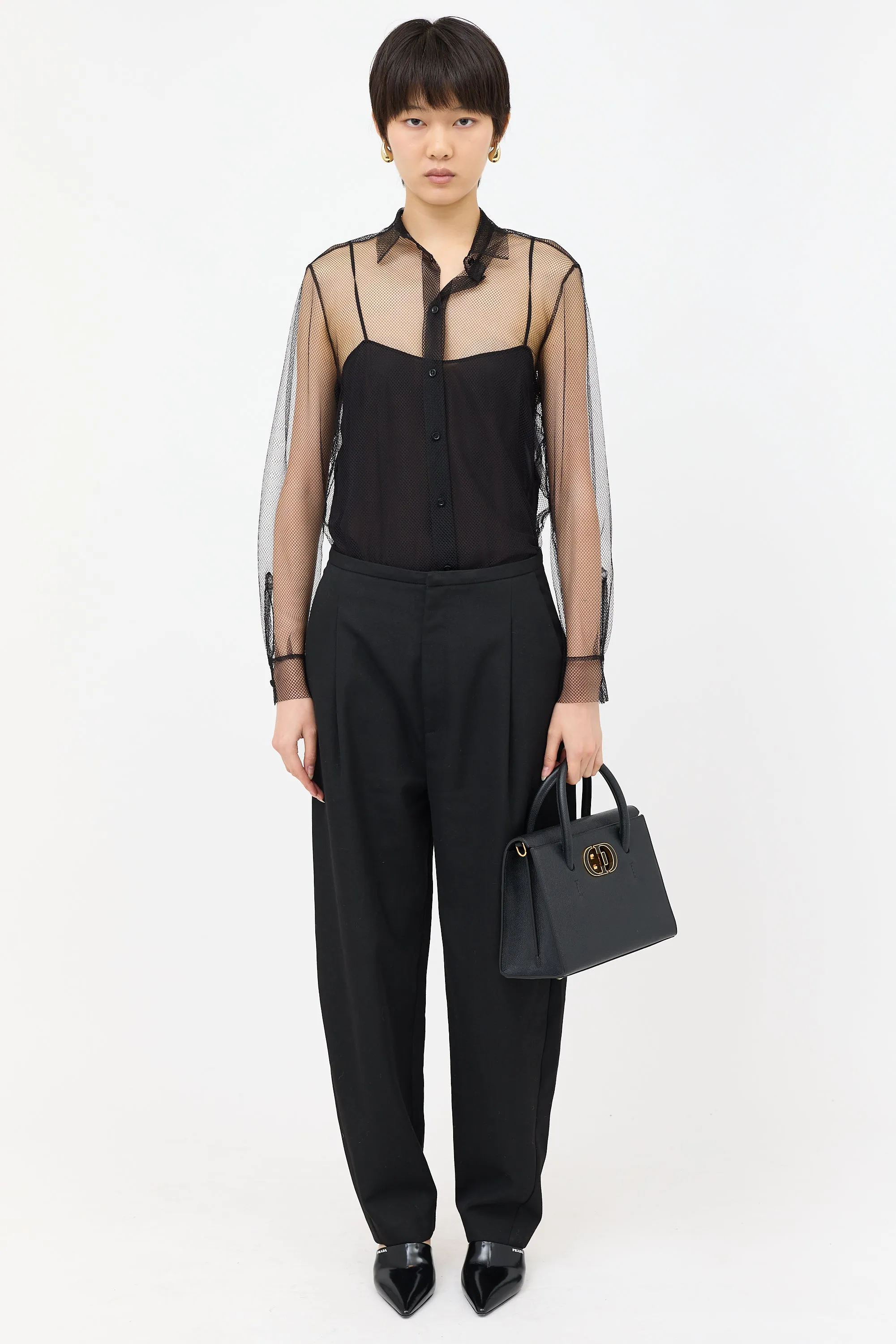 Grained Leather St. Honore Tote Bag sold by VSP Consignment product image thumbnail 4