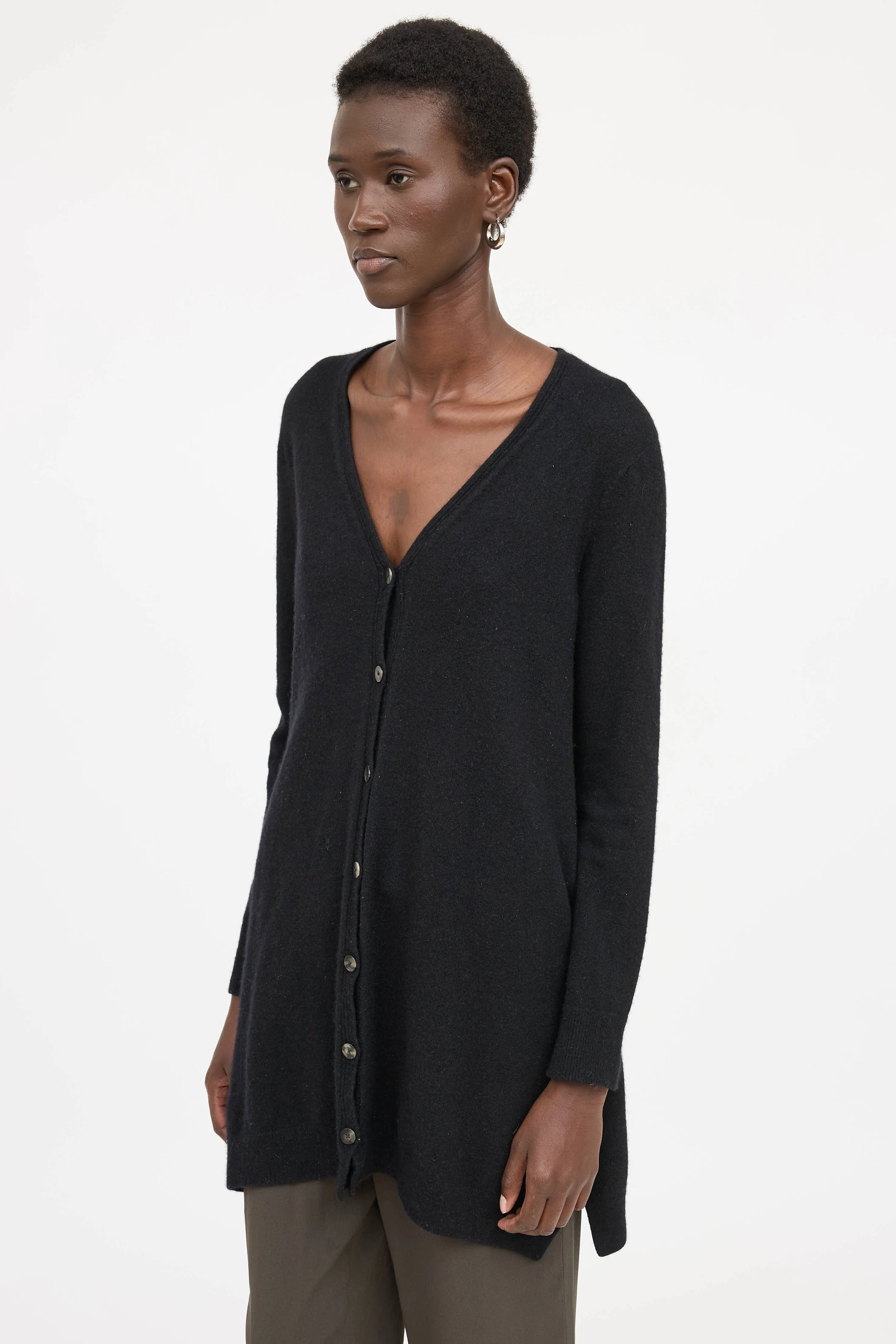 Button Down Long Cardigan sold by VSP Consignment product image thumbnail 3