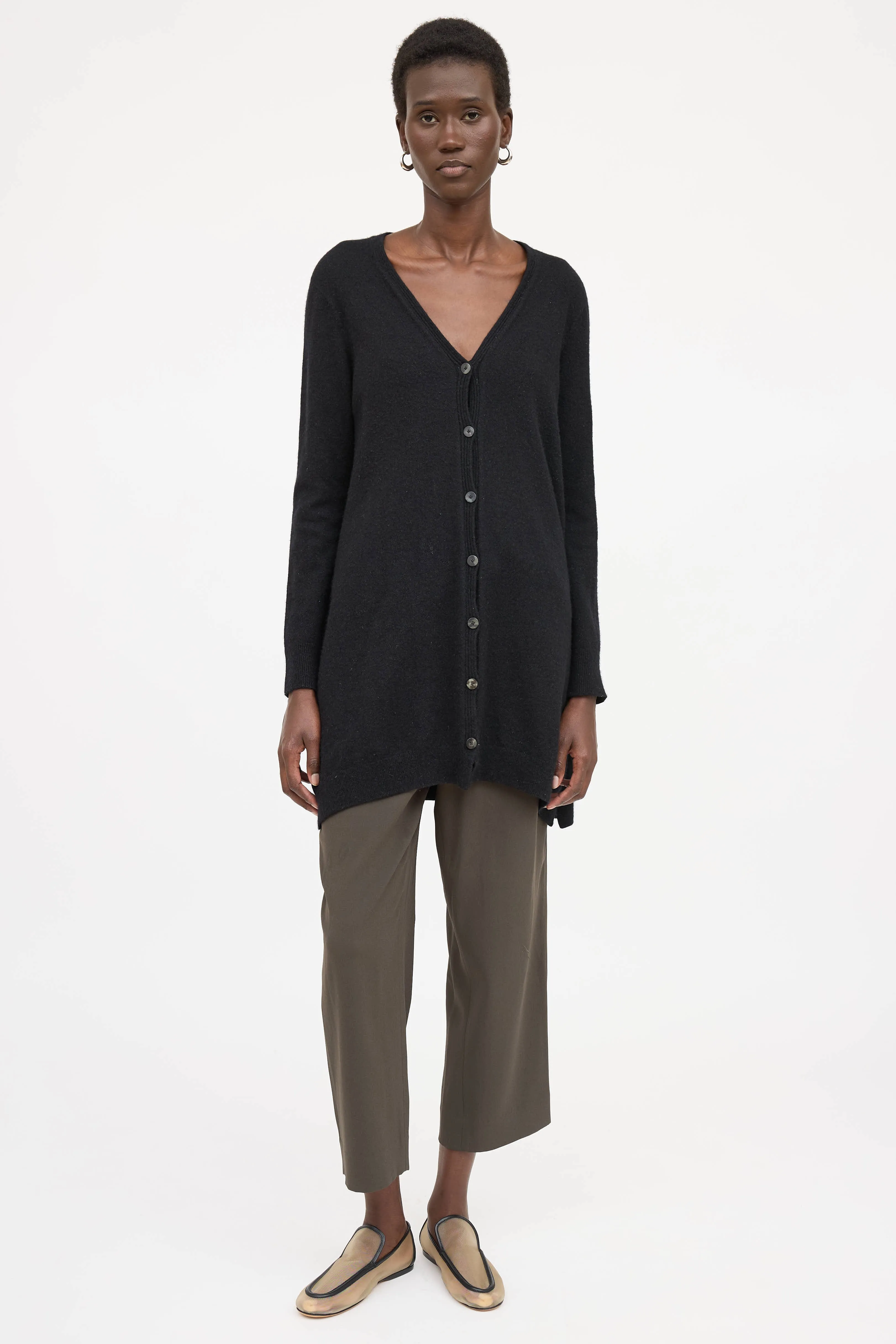 Button Down Long Cardigan sold by VSP Consignment product image thumbnail 2