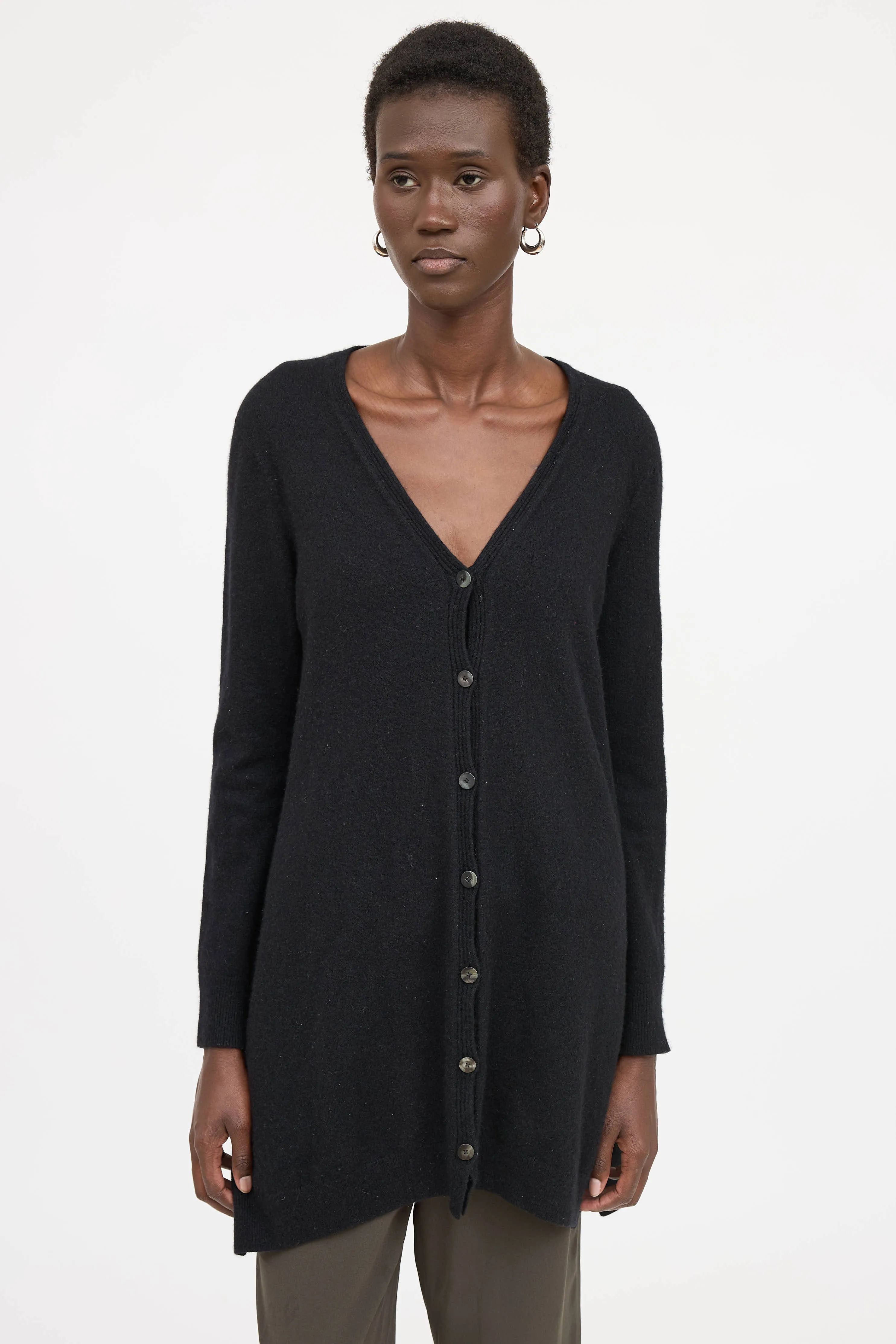 Button Down Long Cardigan sold by VSP Consignment