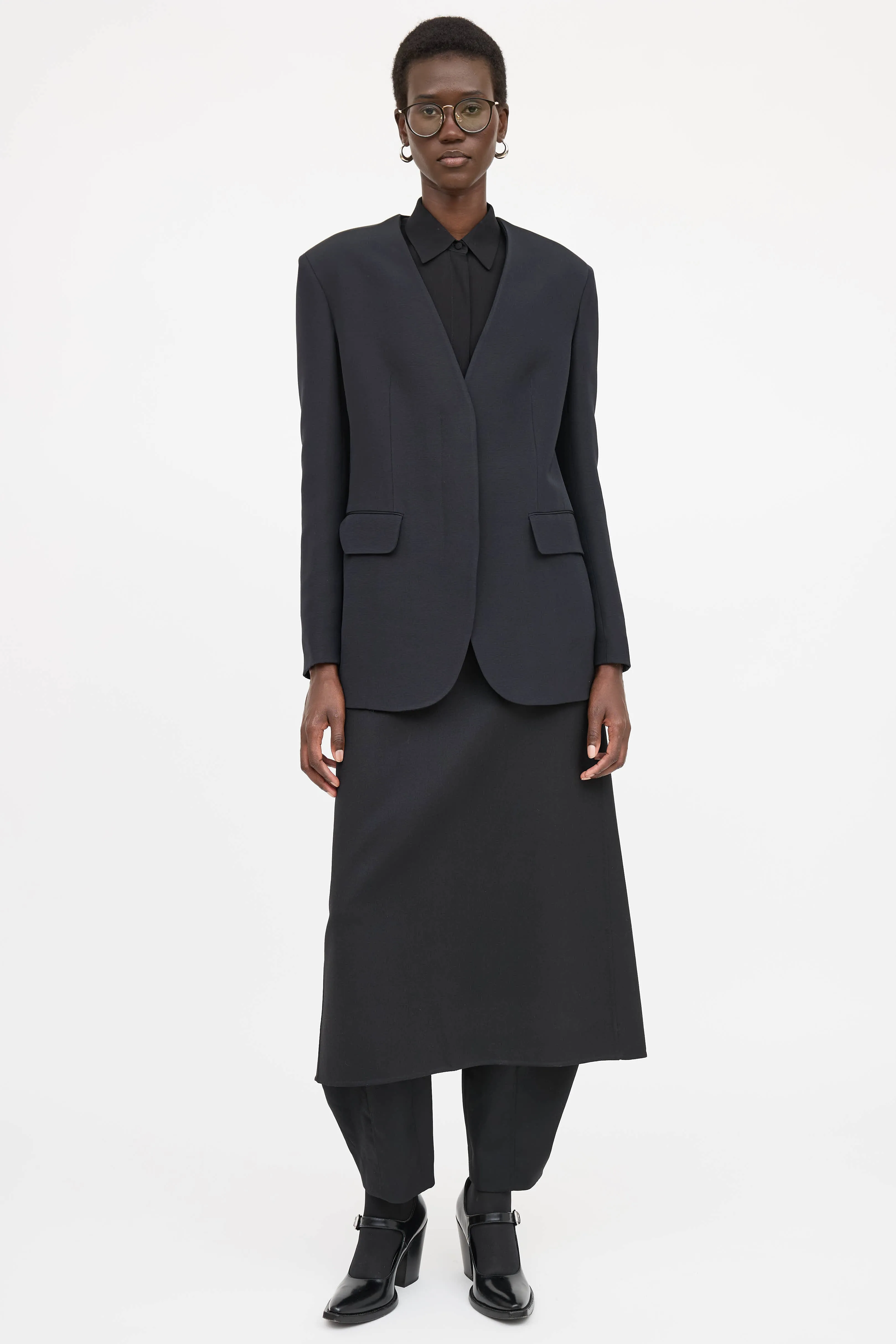 Murray Collarless Blazer sold by VSP Consignment product image thumbnail 5