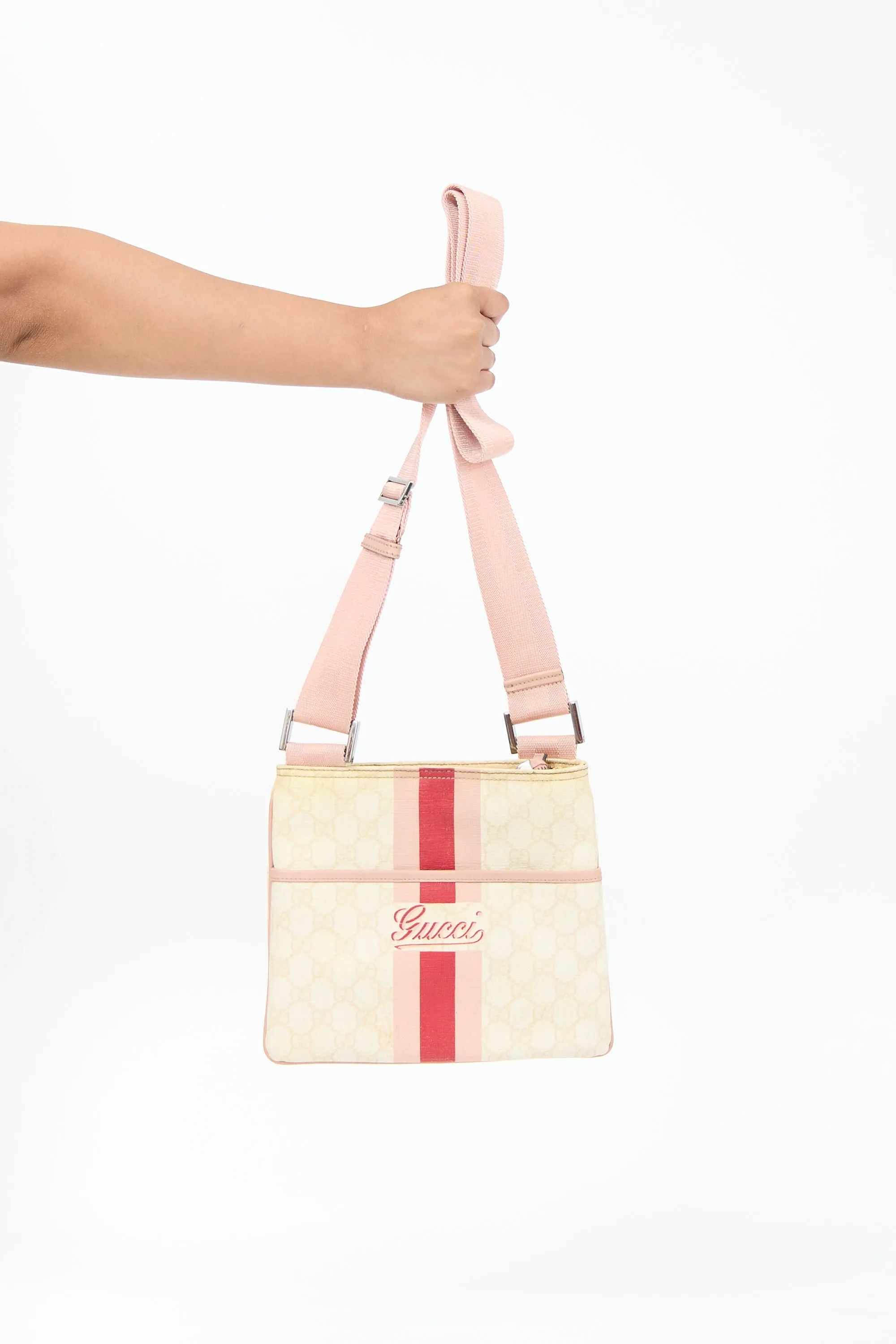 GG Supreme Crossbody Bag sold by VSP Consignment