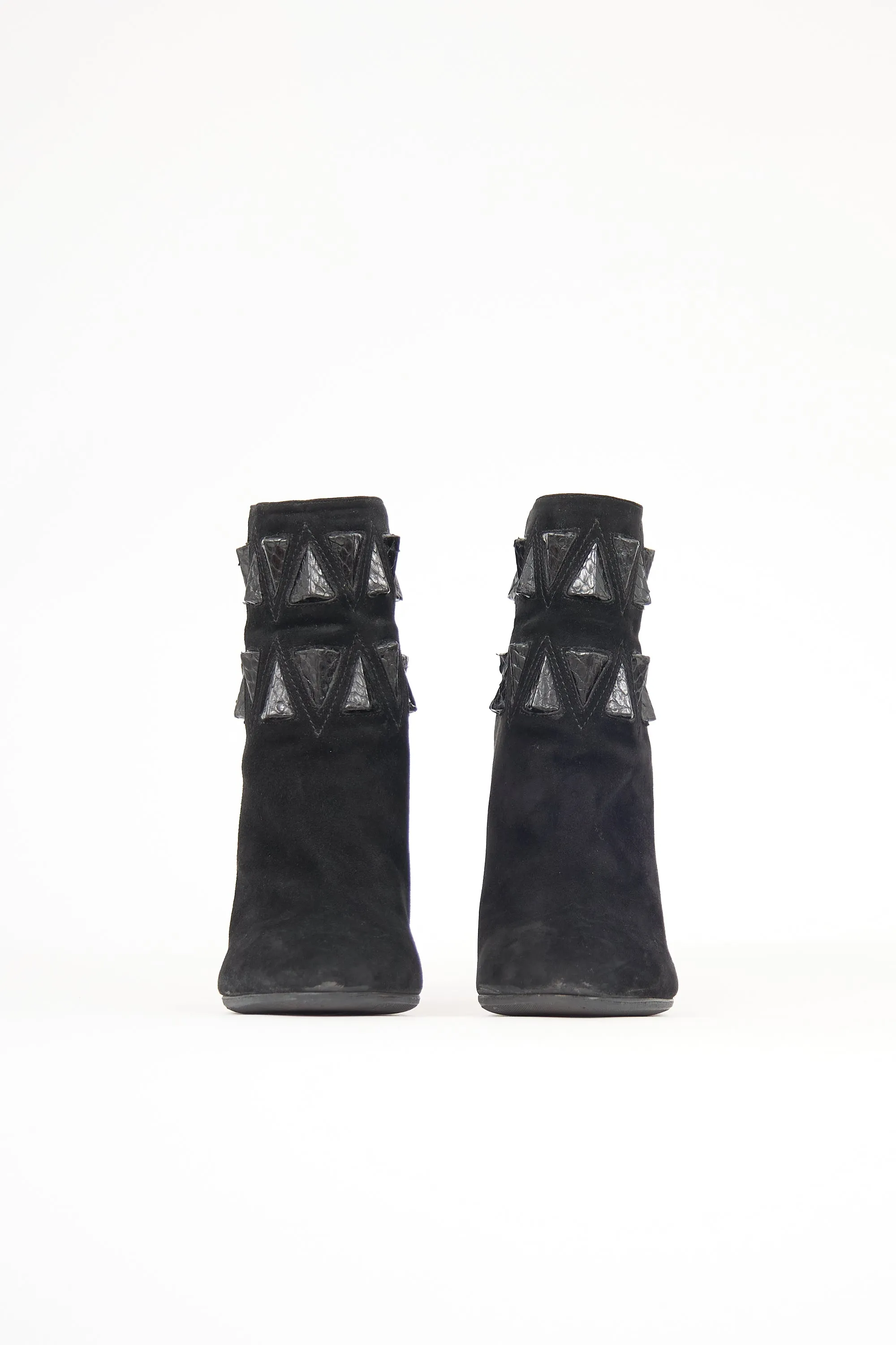 Suede Embellished Boot sold by VSP Consignment product image thumbnail 3