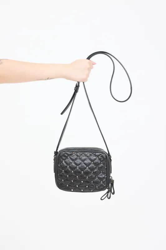 Leather Rockstud Bag sold by VSP Consignment