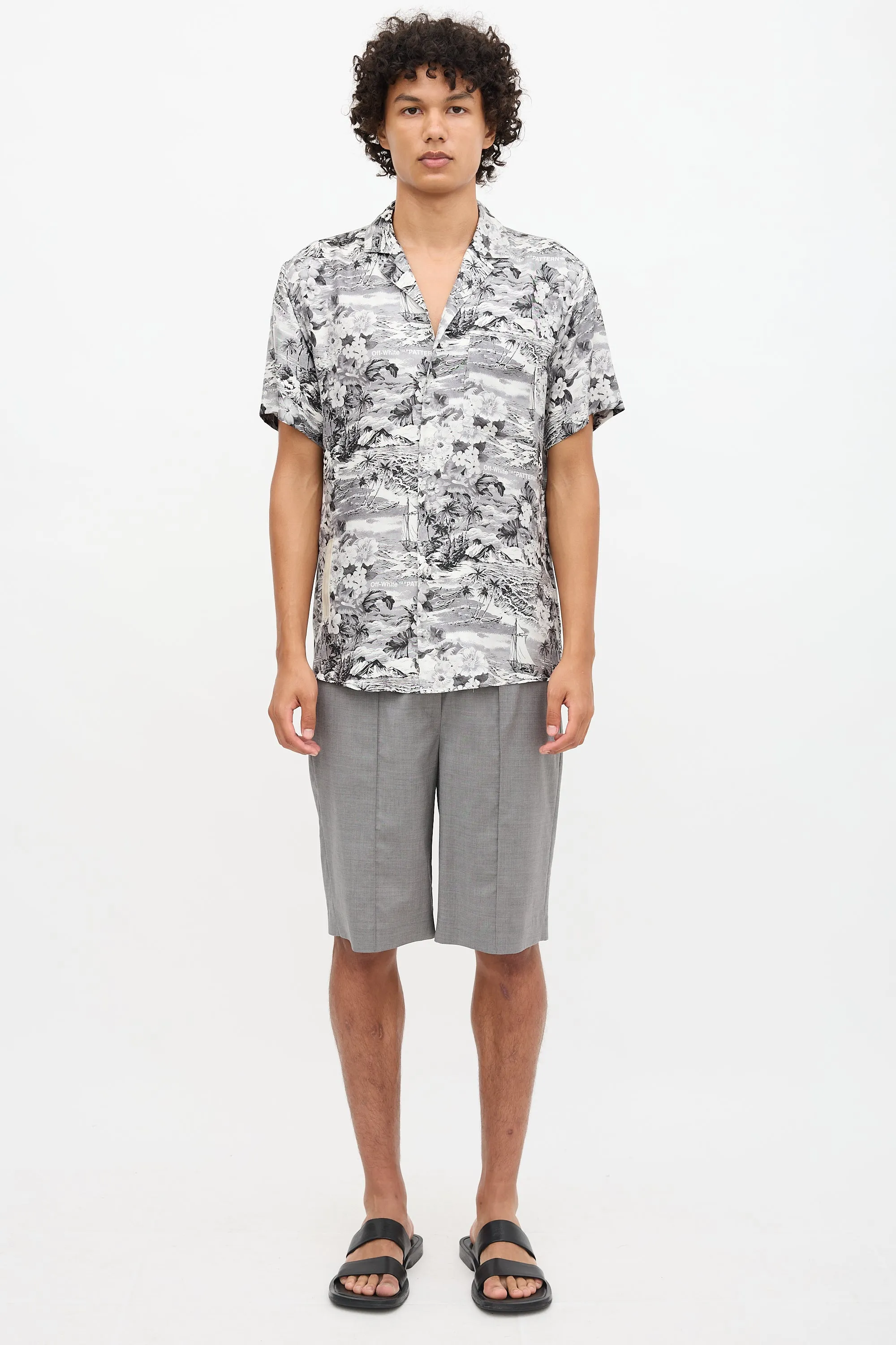 Hawaiian Printed Shirt sold by VSP Consignment product image thumbnail 2