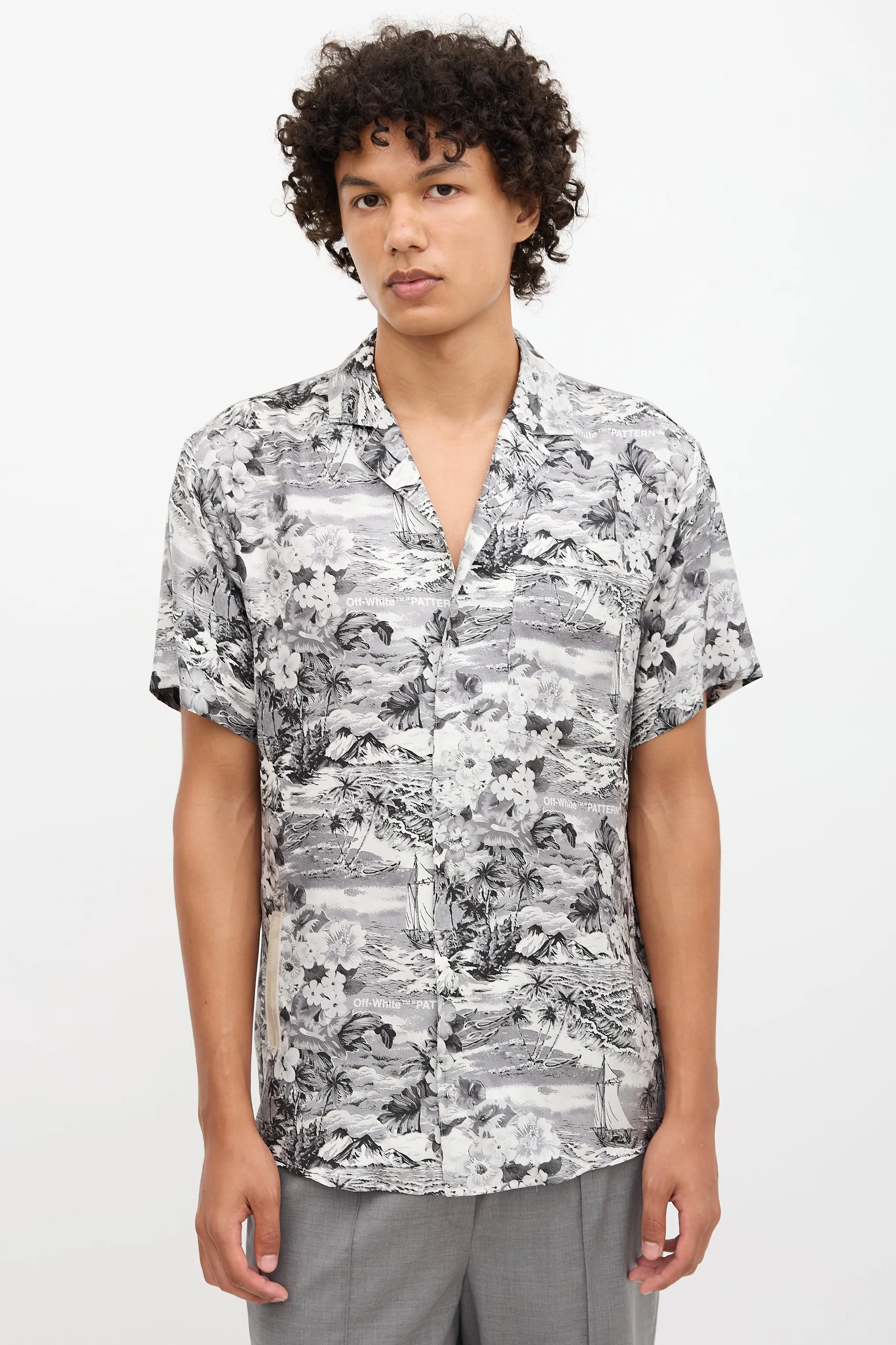 Hawaiian Printed Shirt sold by VSP Consignment
