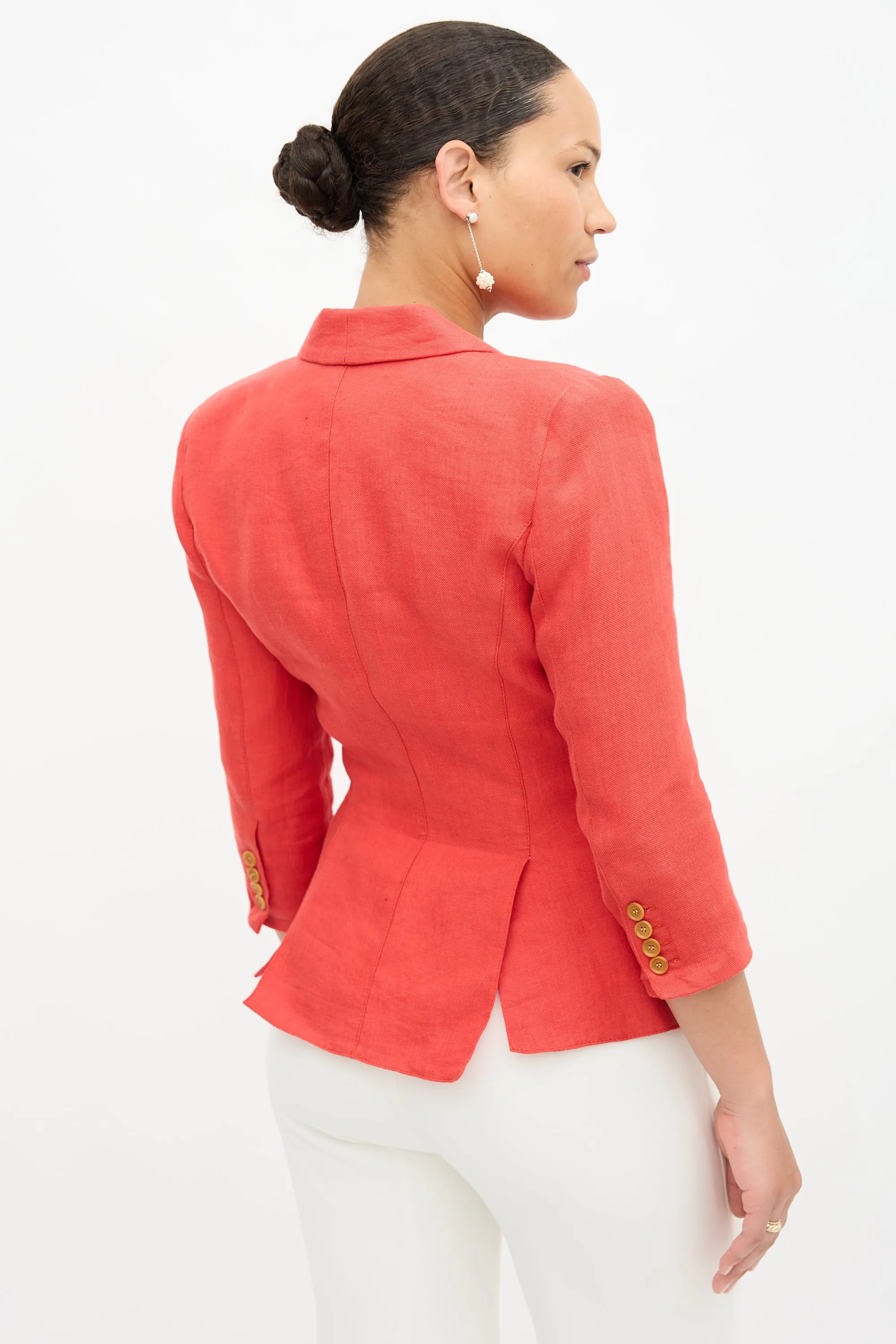 Linen Blazer sold by VSP Consignment product image thumbnail 4