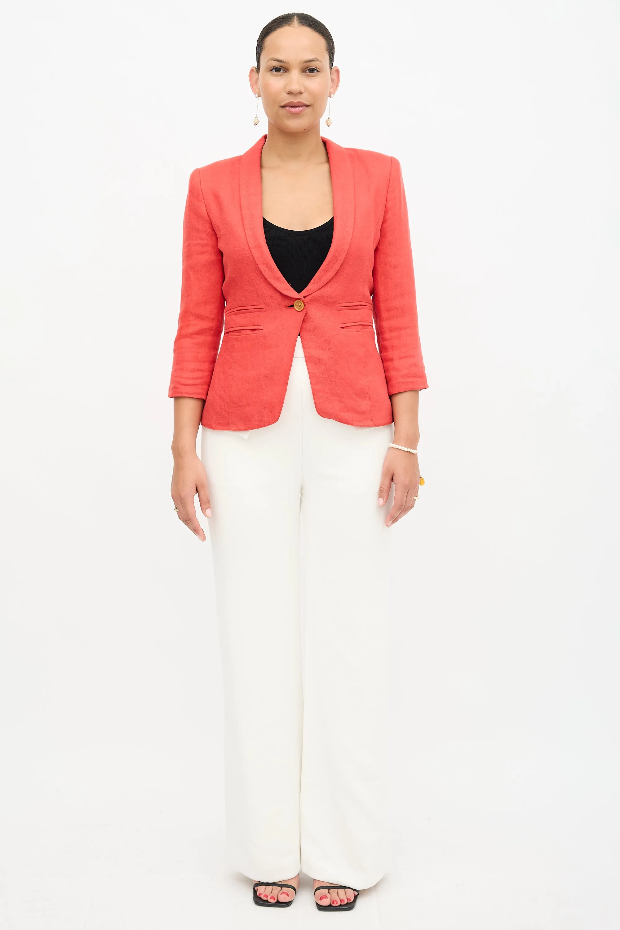 Linen Blazer sold by VSP Consignment product image thumbnail 2
