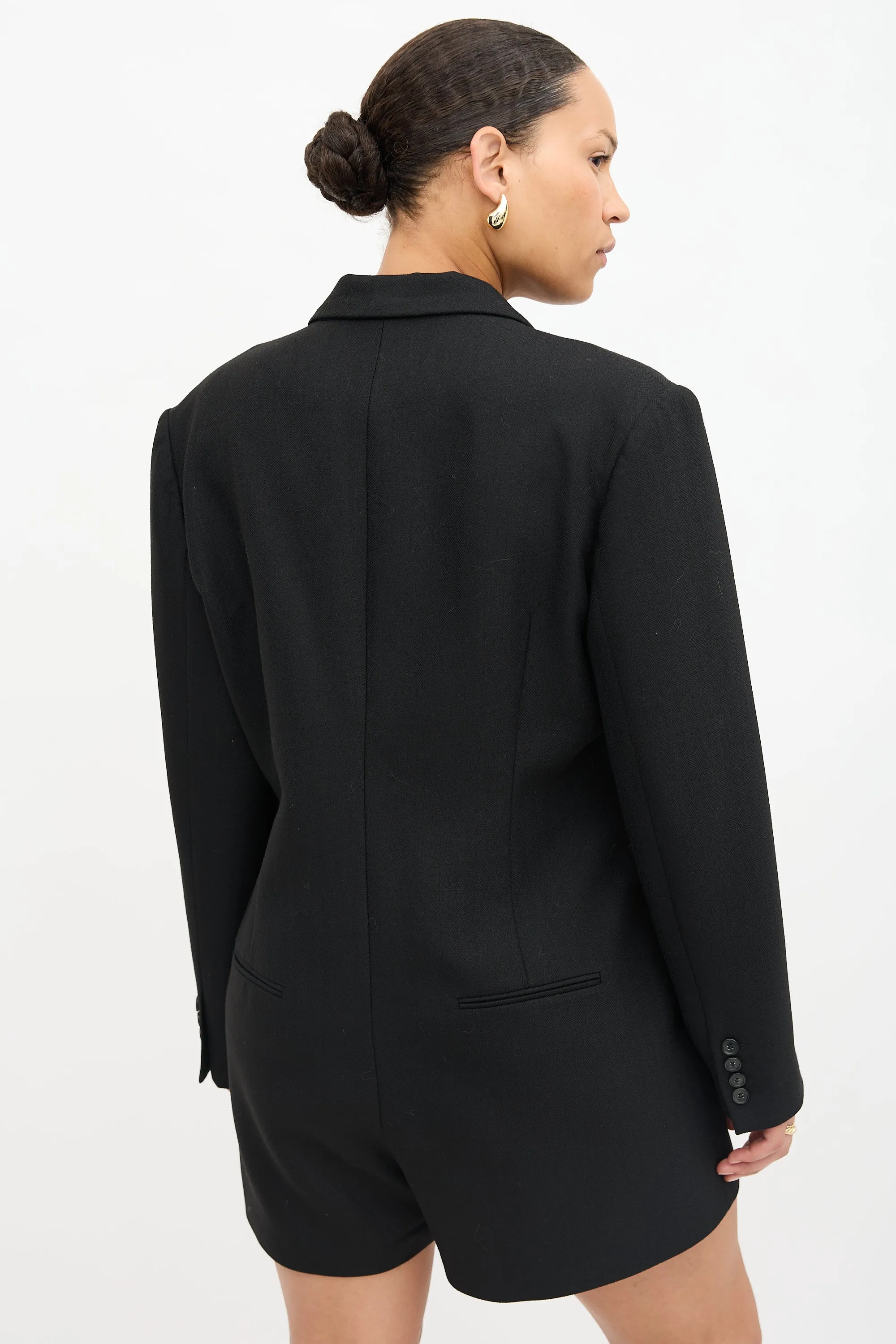 Chevron Blazer Romper sold by VSP Consignment product image thumbnail 5