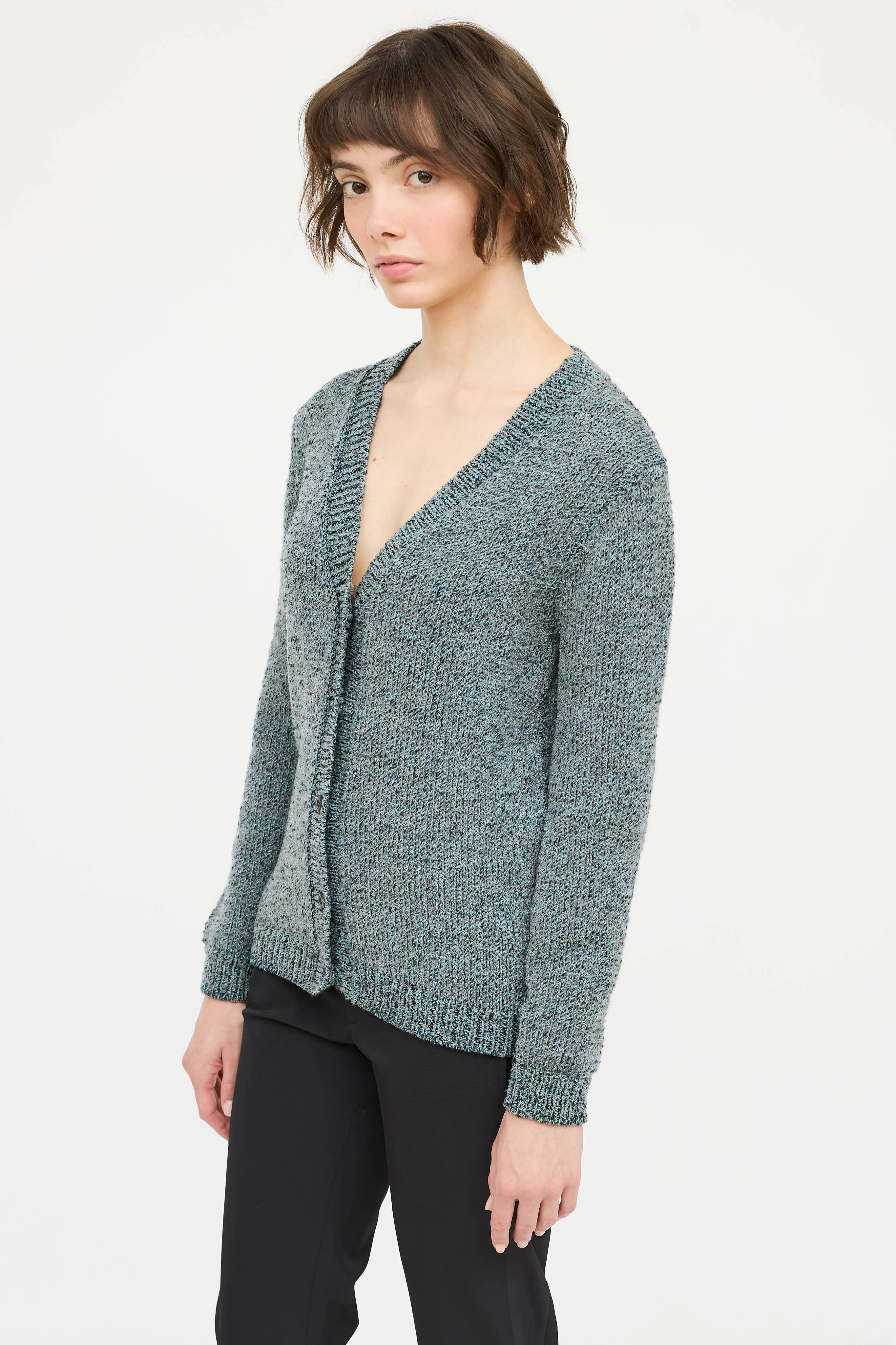 2015 Cashmere Button Cardigan sold by VSP Consignment product image thumbnail 3