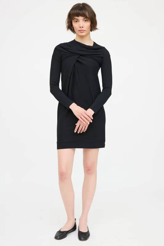 Drape Long Sleeve Dress sold by VSP Consignment