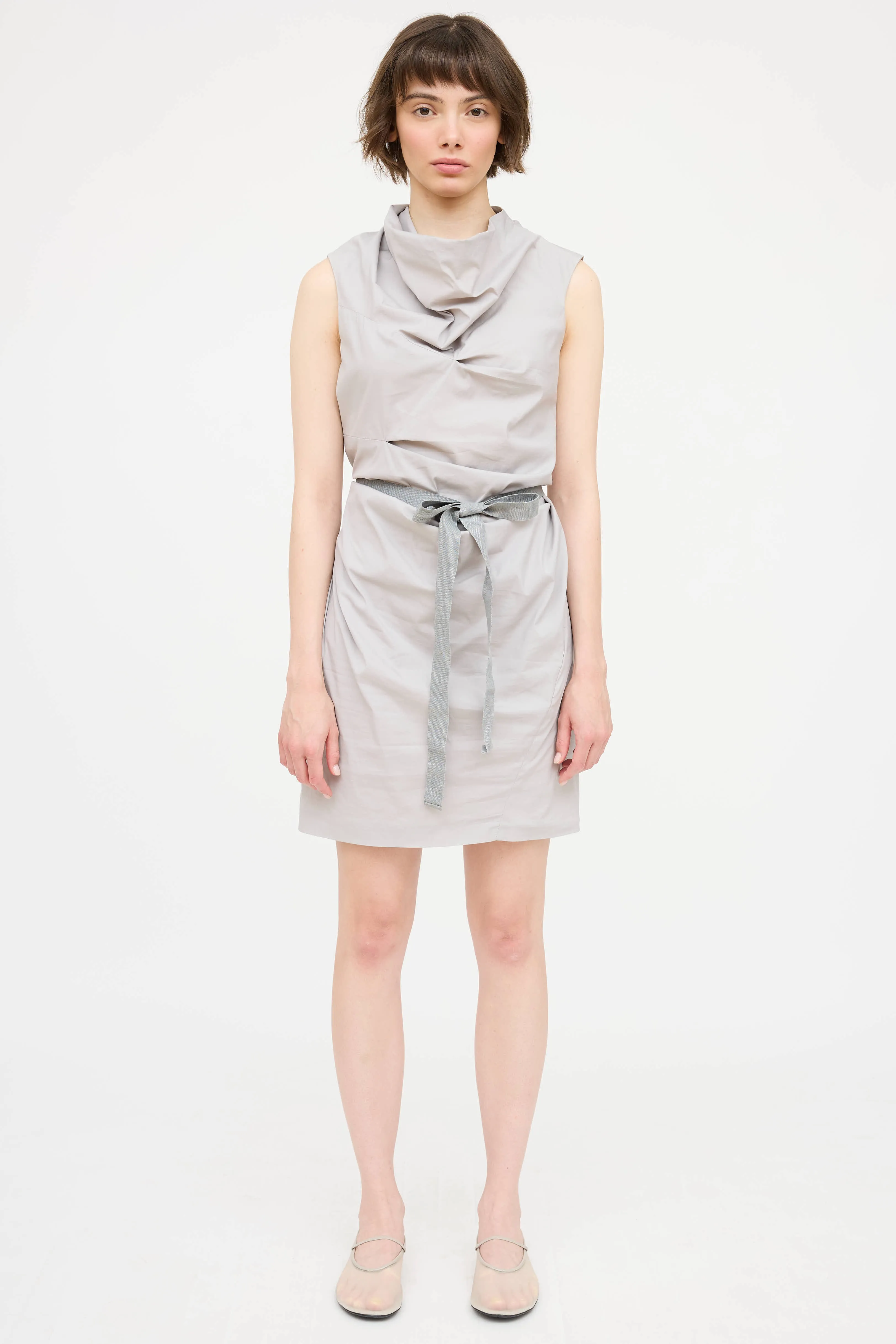 Gather Tie Dress sold by VSP Consignment